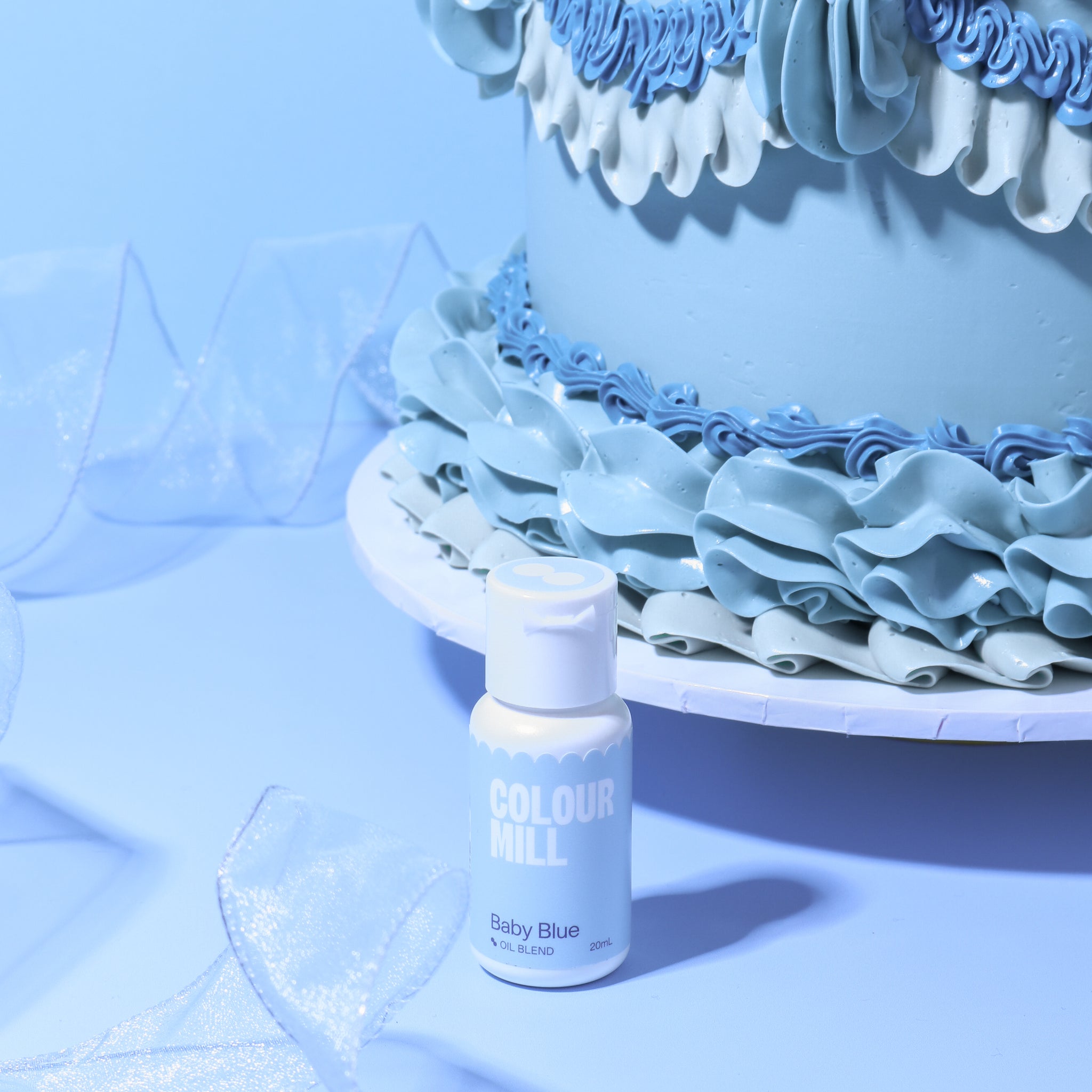 Colour Mill Oil Blend oil-based food colouring Baby Blue