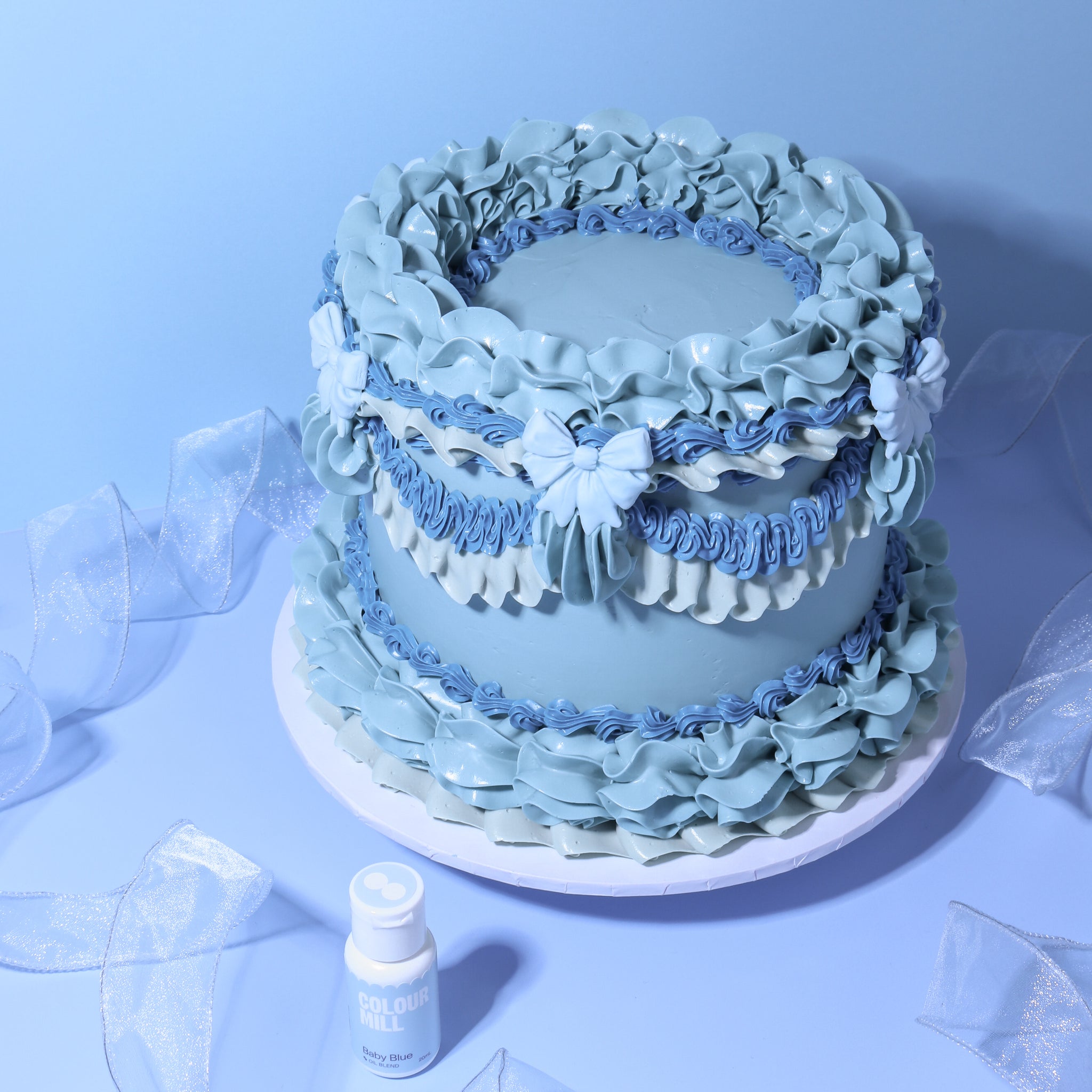 Colour Mill Oil Blend oil-based food colouring Baby Blue
