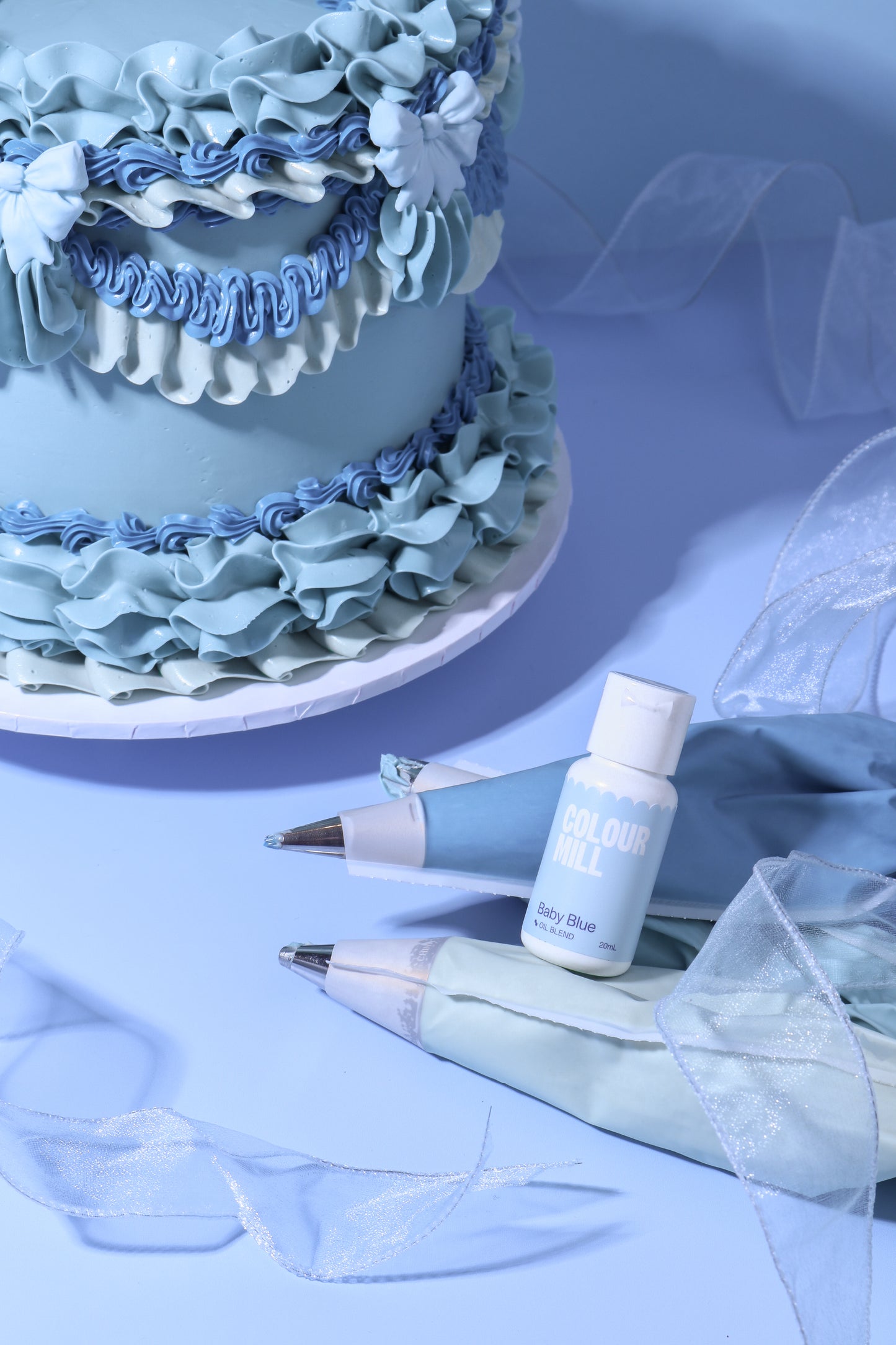 Colour Mill Oil Blend oil-based food colouring Baby Blue