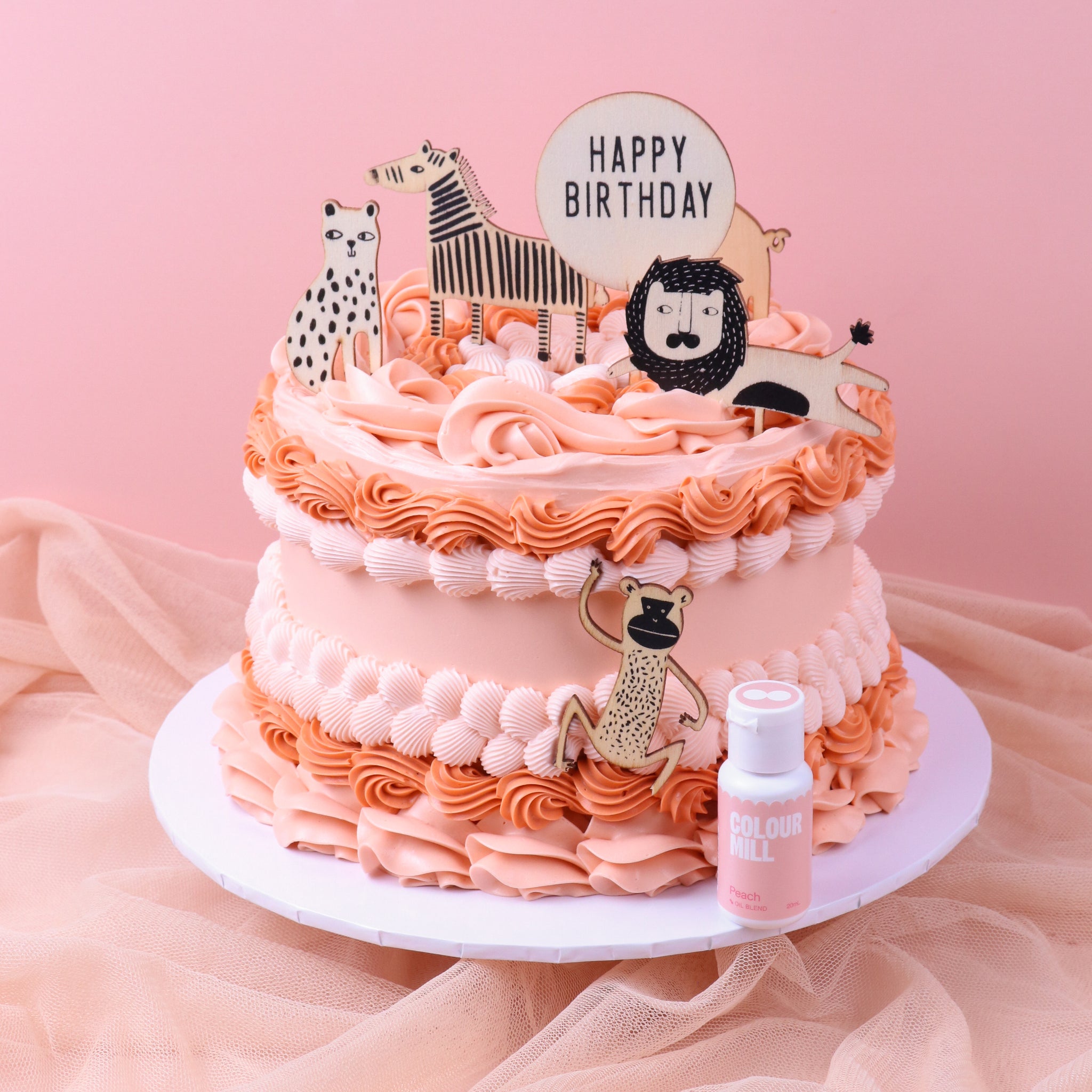 Peach Oil Blend Colour Mill food colouring