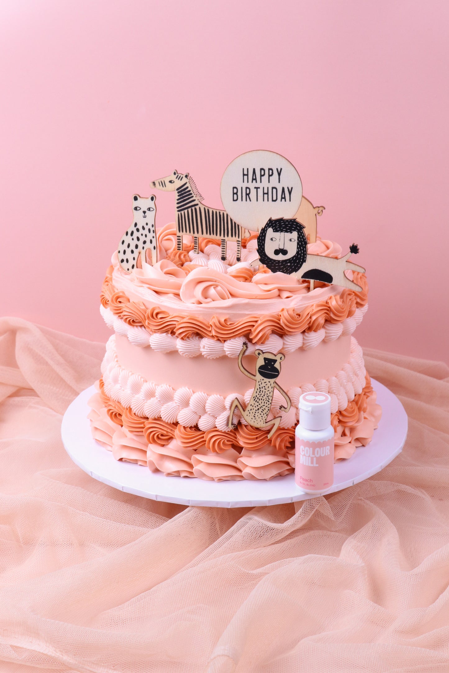 Peach Oil Blend Colour Mill food colouring