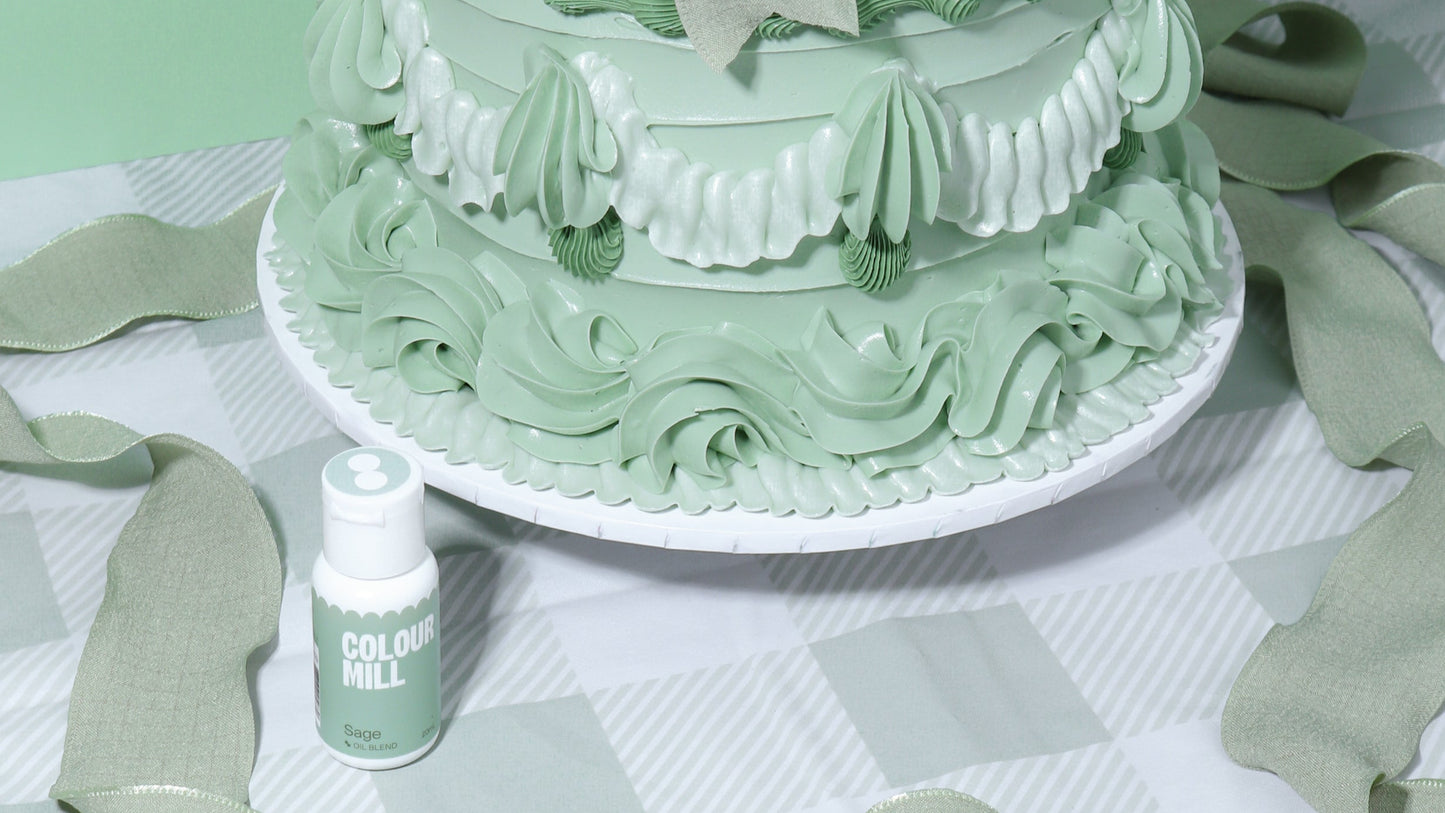 Colour Mill Oil Blend oil-based food colouring Sage