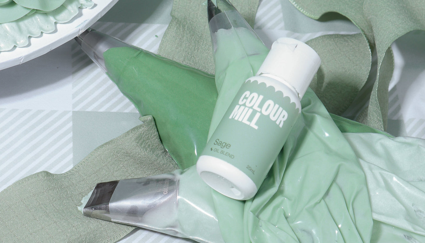 Colour Mill Oil Blend oil-based food colouring Sage