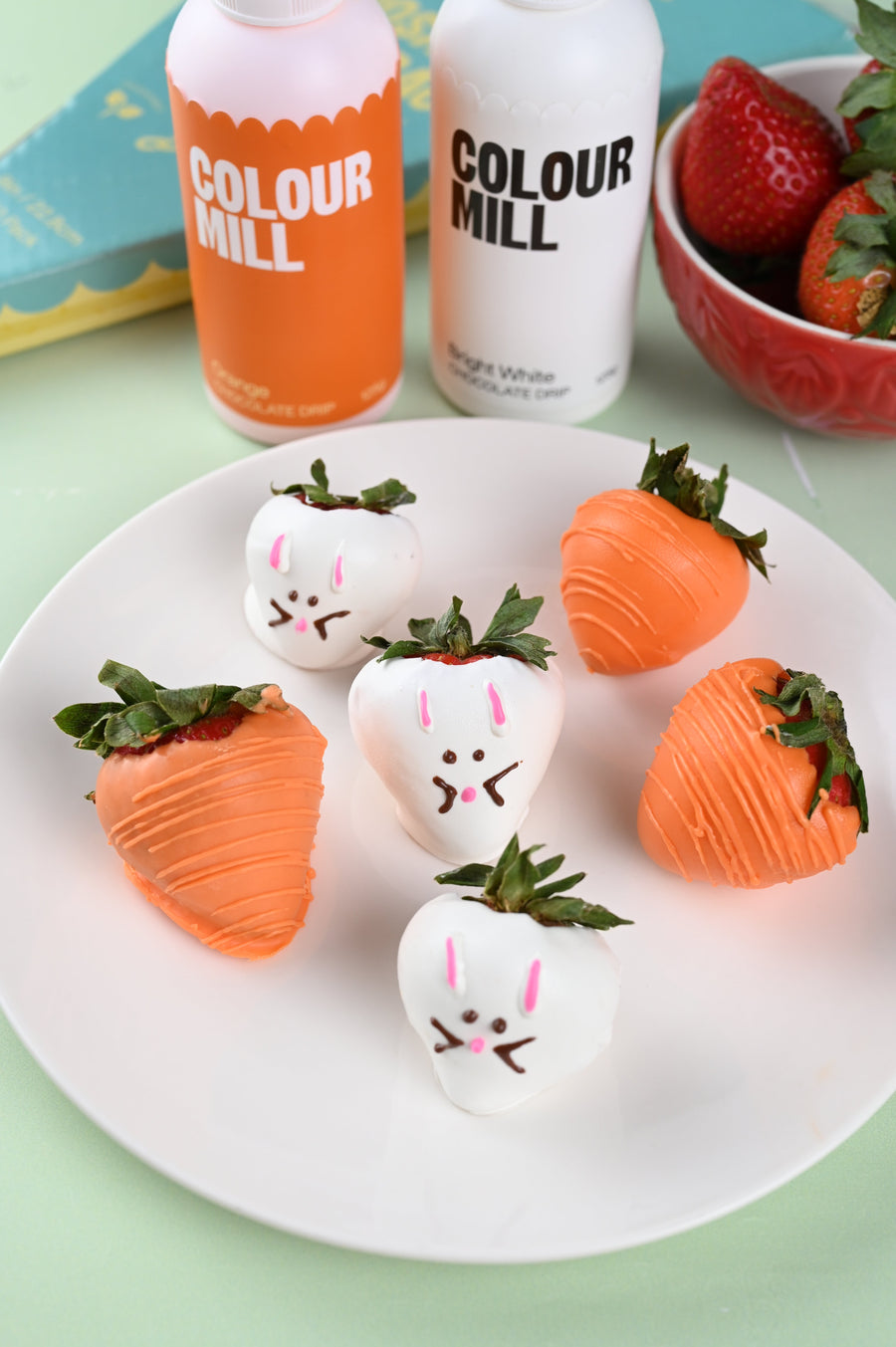 Dipped, Delicious and Adorably Easter Chocolate Covered Strawberries