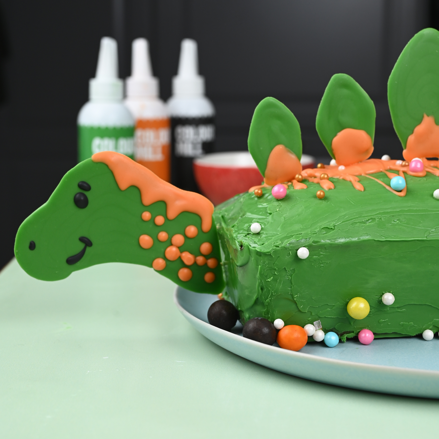 Loaf Cake Turned (Delicious) Dinosaur