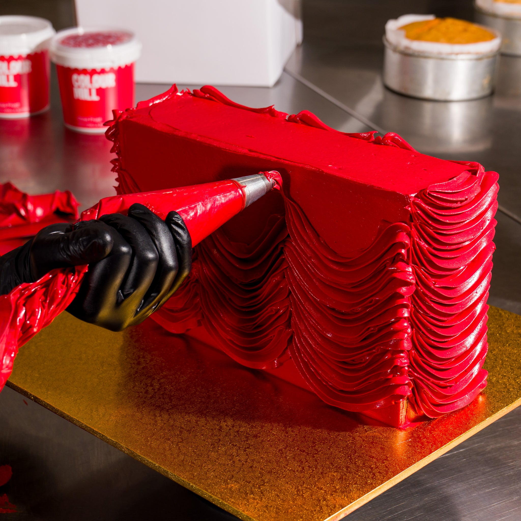 Gloss Frost Red Buttercream