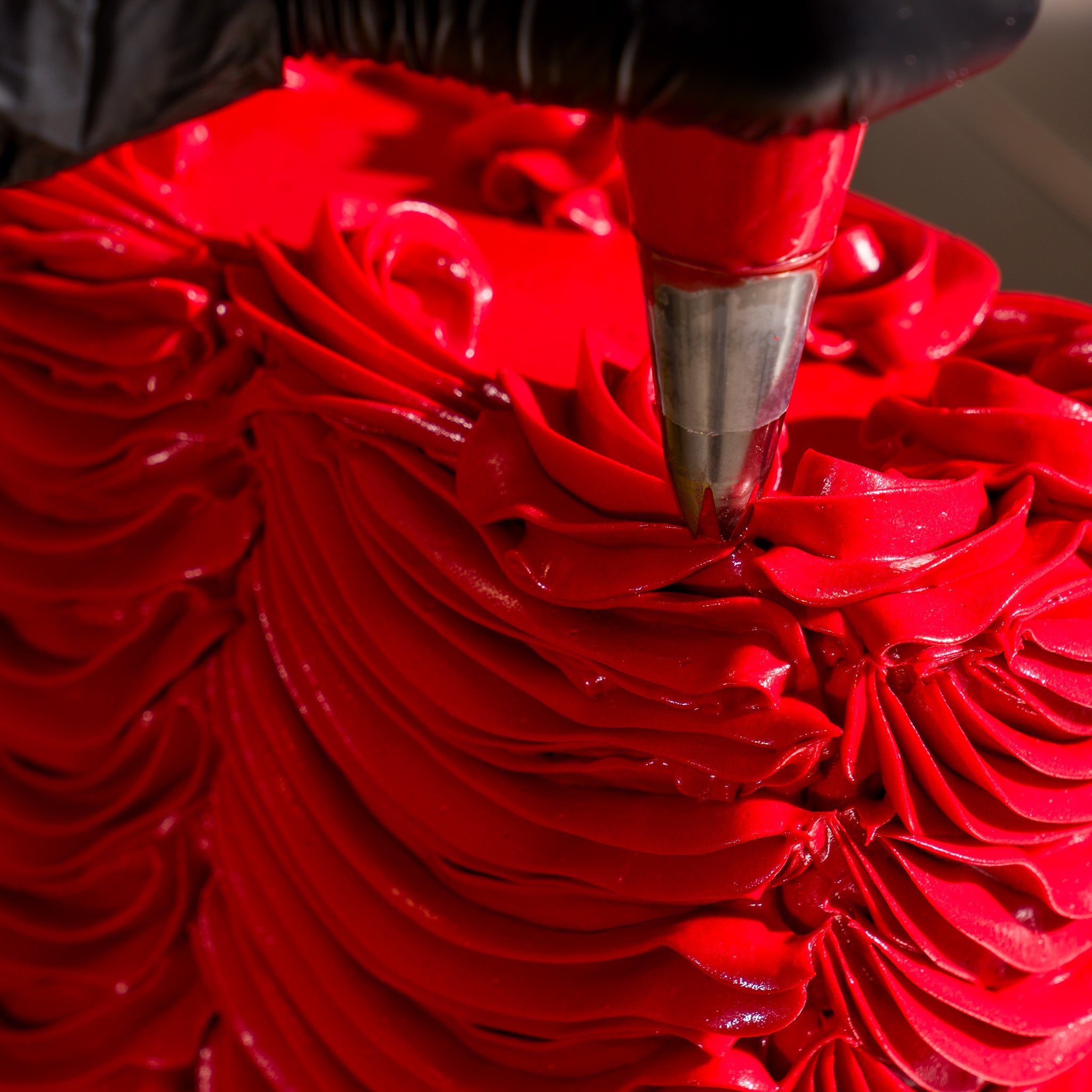 Gloss Frost Red Buttercream