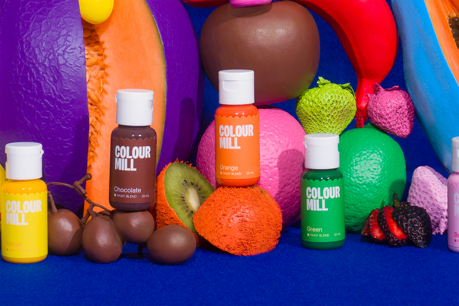 Orange - Matte Paint Blend