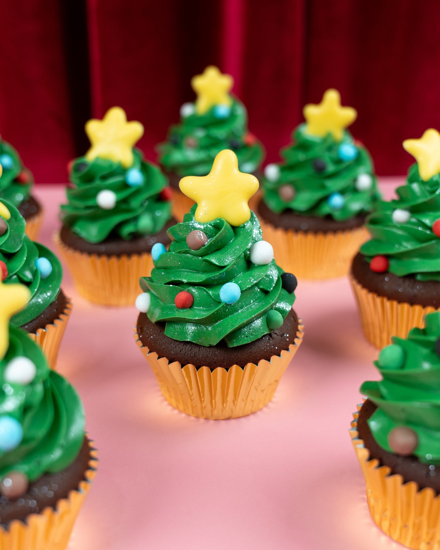 Christmas Tree Cupcake Bundle