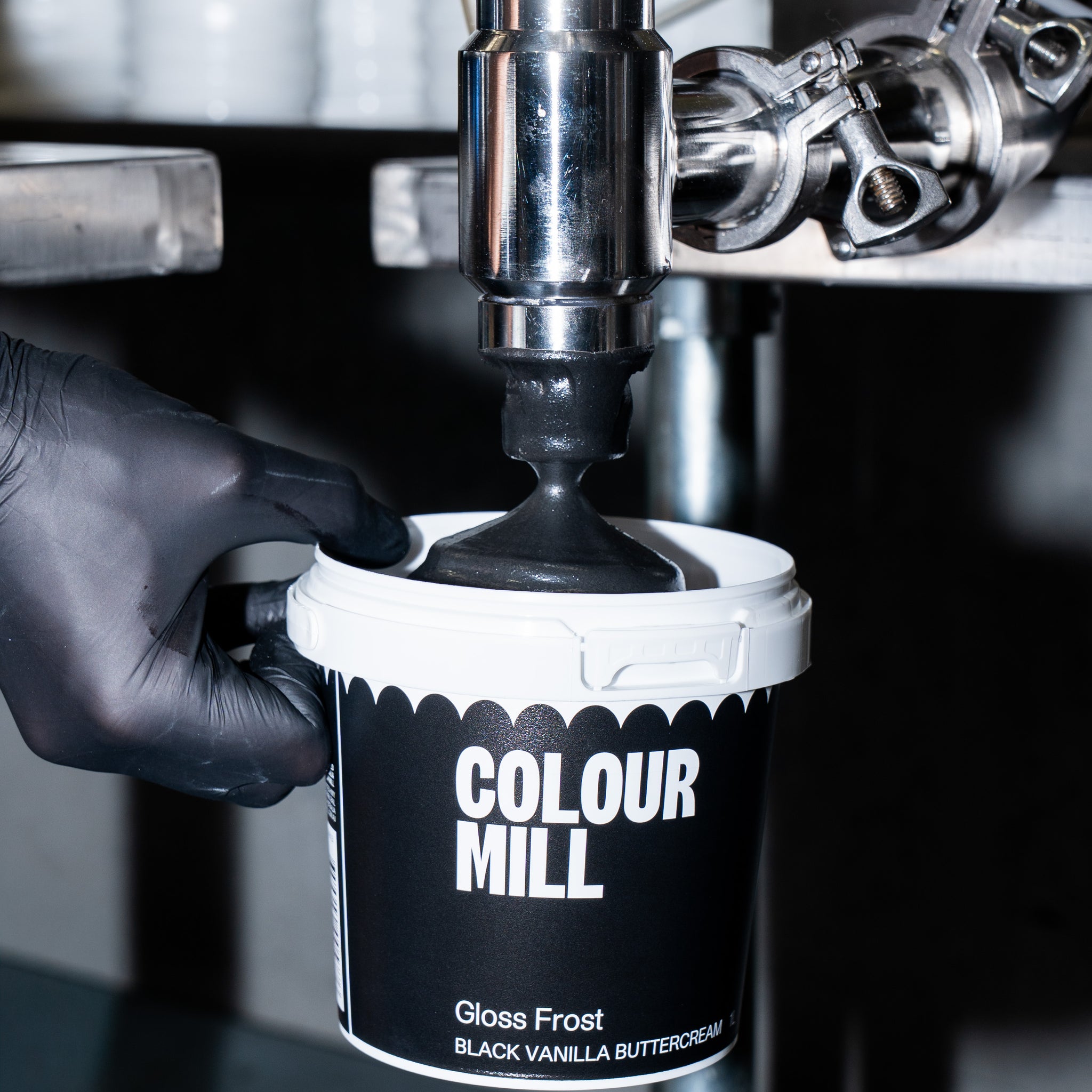 Gloss Frost Black Buttercream