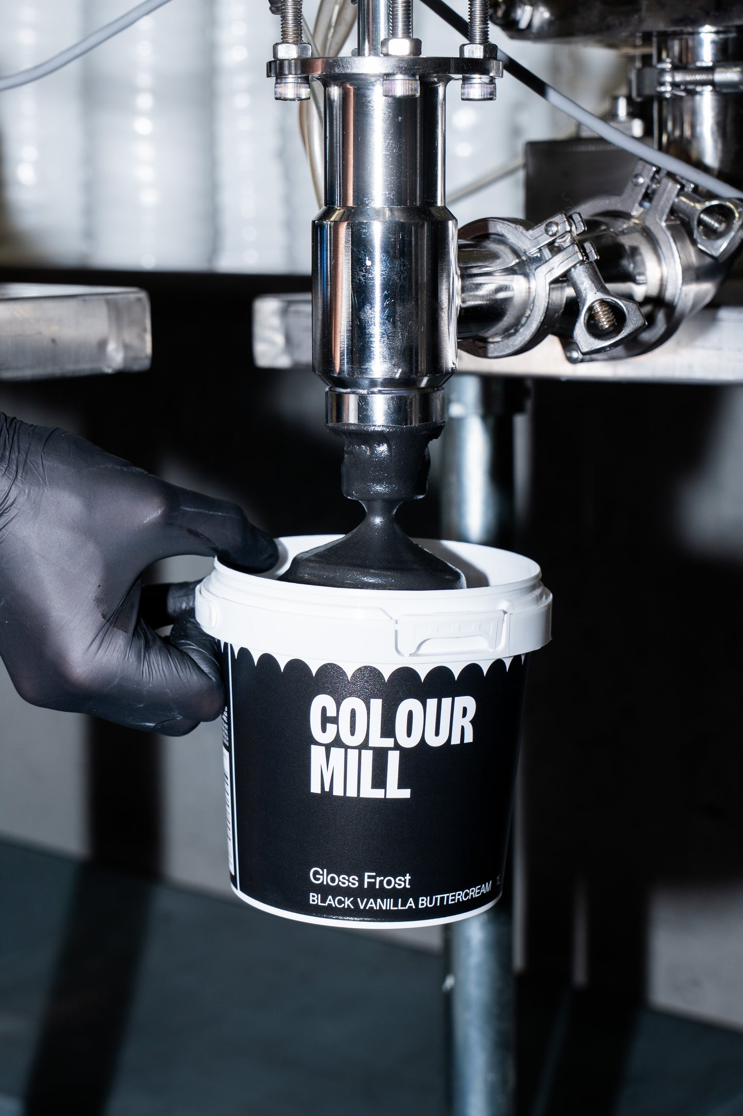 Gloss Frost Black Buttercream