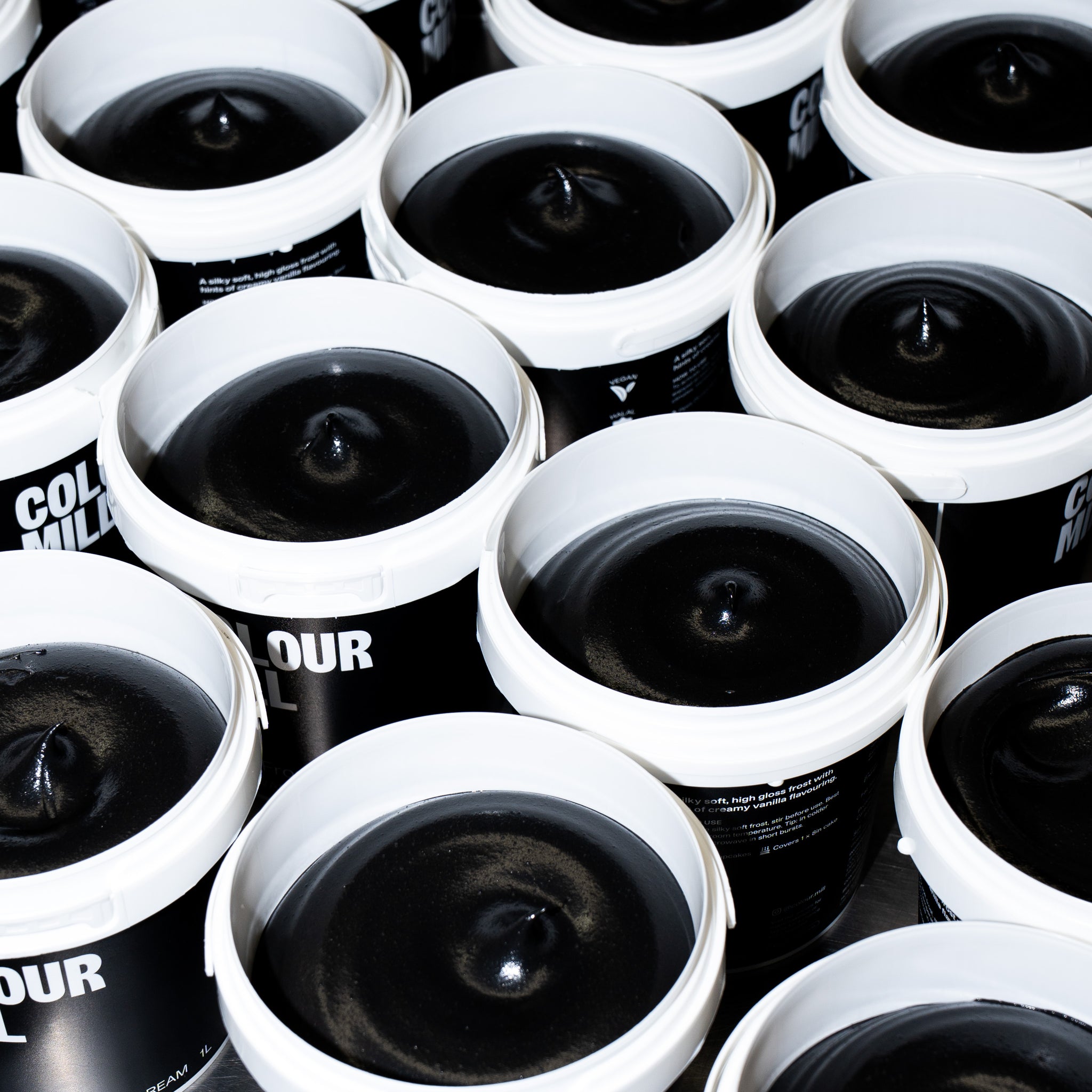 Gloss Frost Black Buttercream