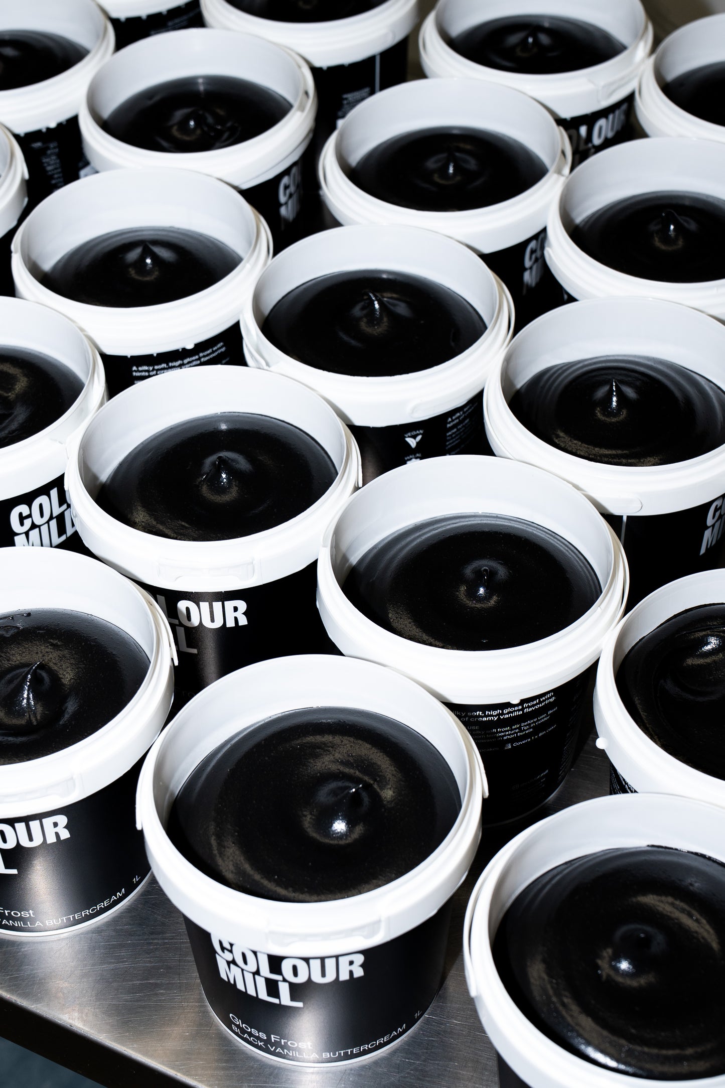 Gloss Frost Black Buttercream