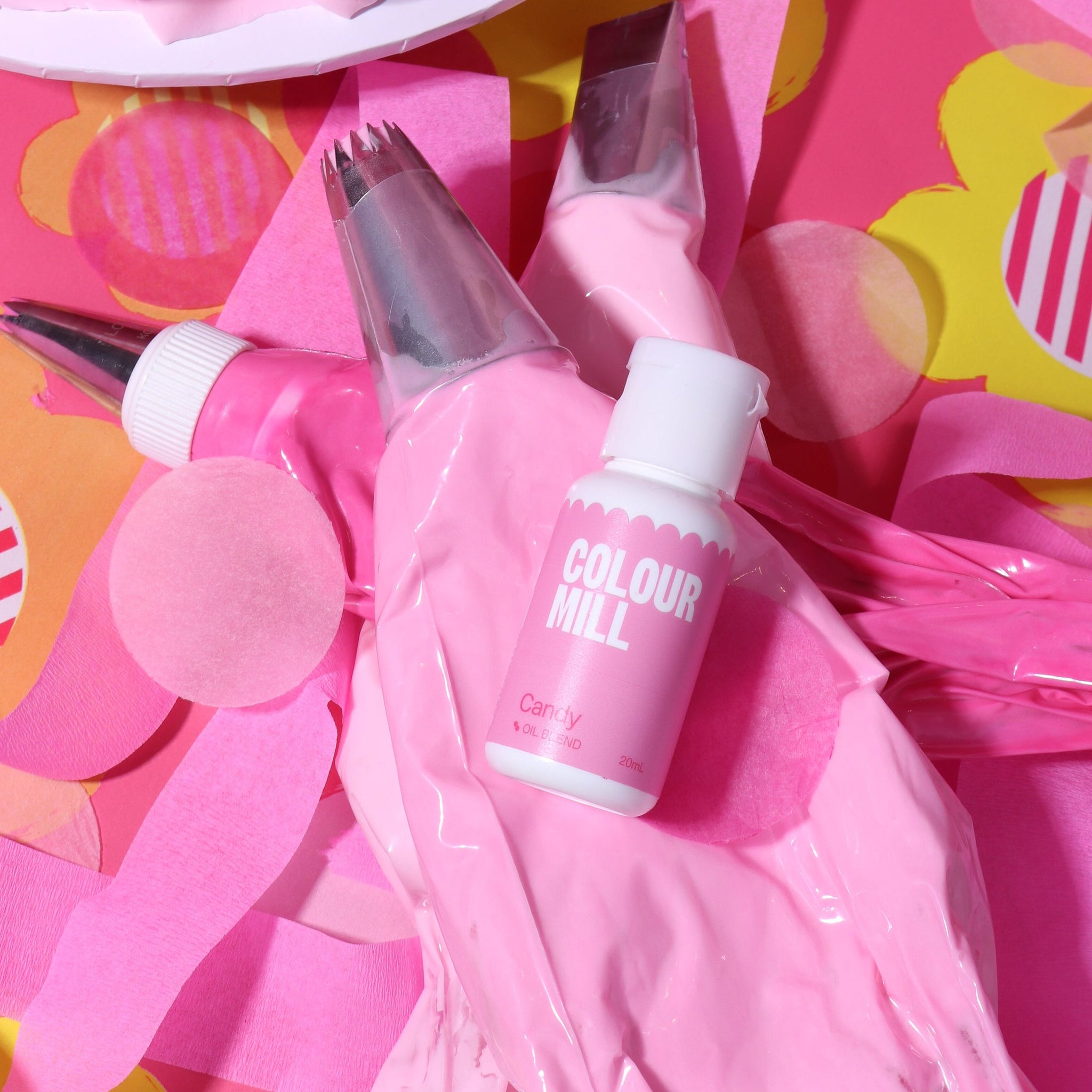 Colour Mill oil based food colouring in Candy