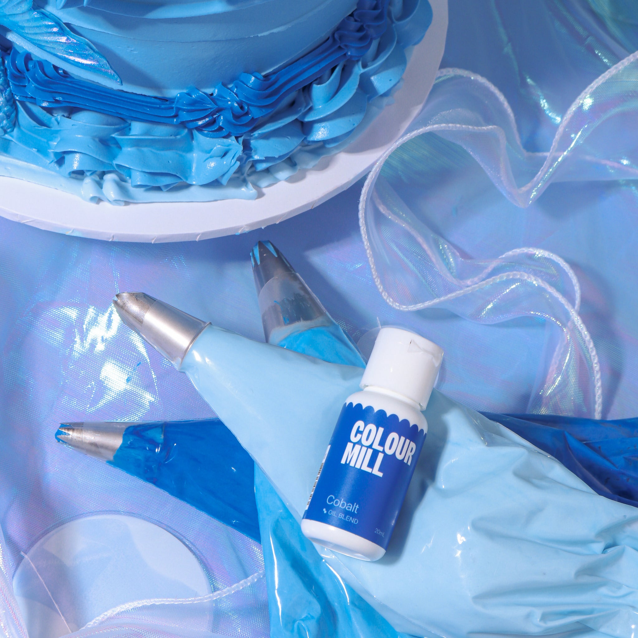 Colour Mill Oil Blend oil-based food colouring Cobalt