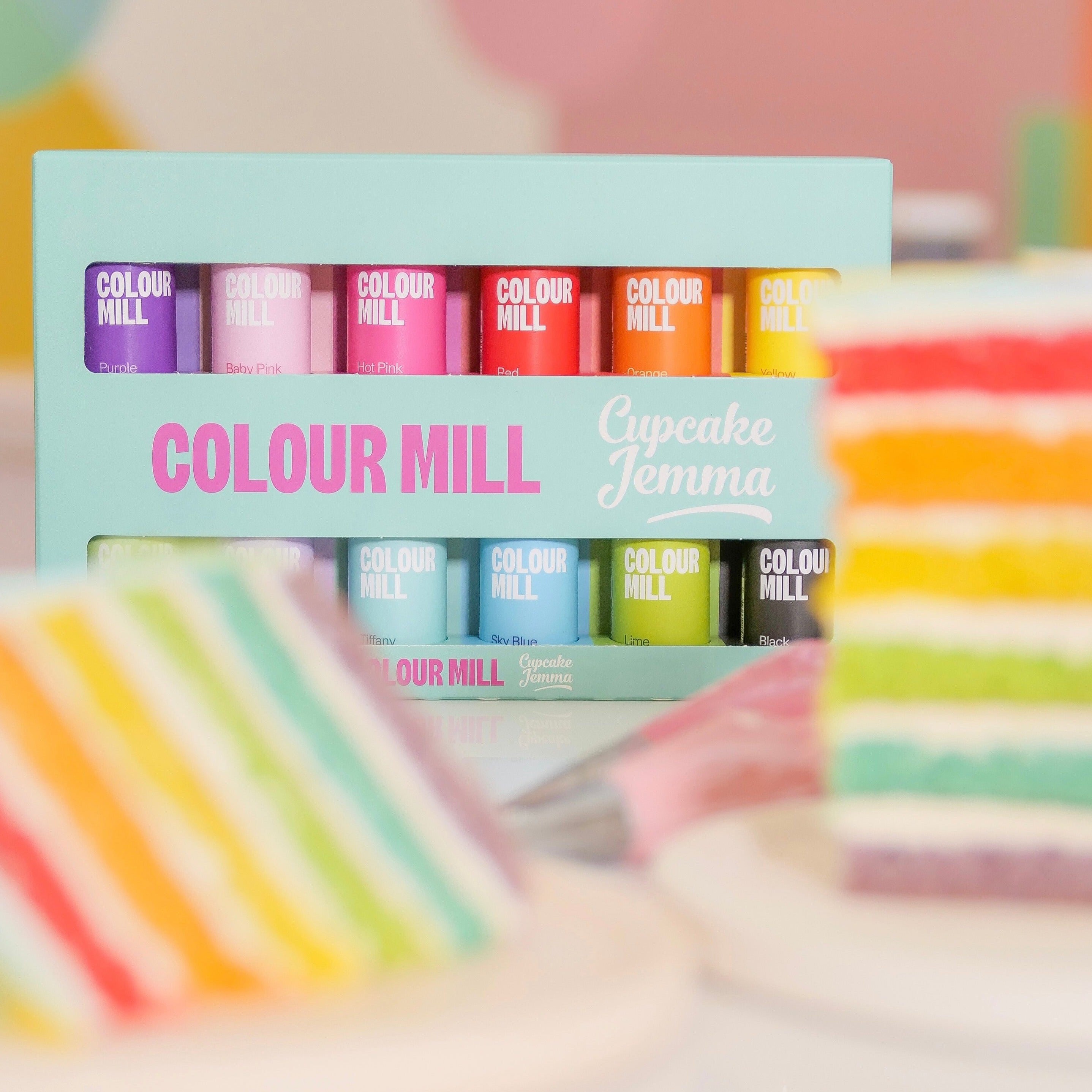 COLOUR MILL, PASTEL 6 PACK, FOOD COLOUR