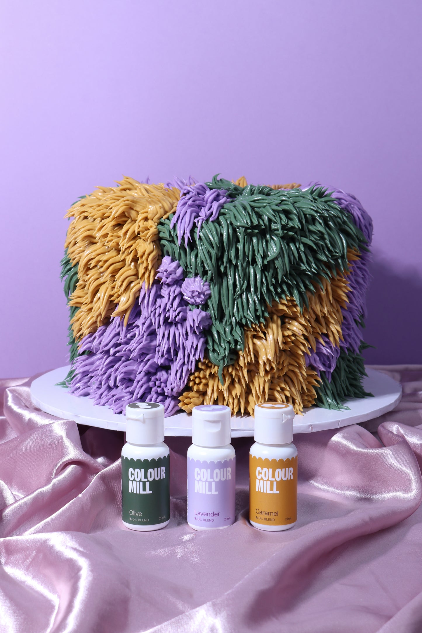 Colour Mill Caramel, Olive and Lavender Oil Blend oil based food colouring