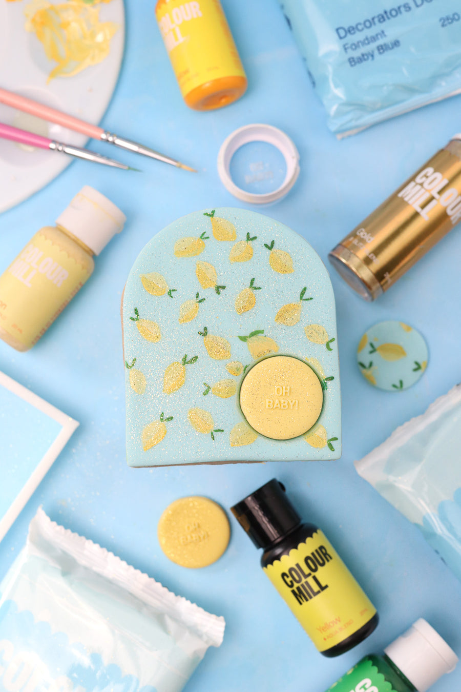 Colour Mill Yellow lemon edible Paint Blend 