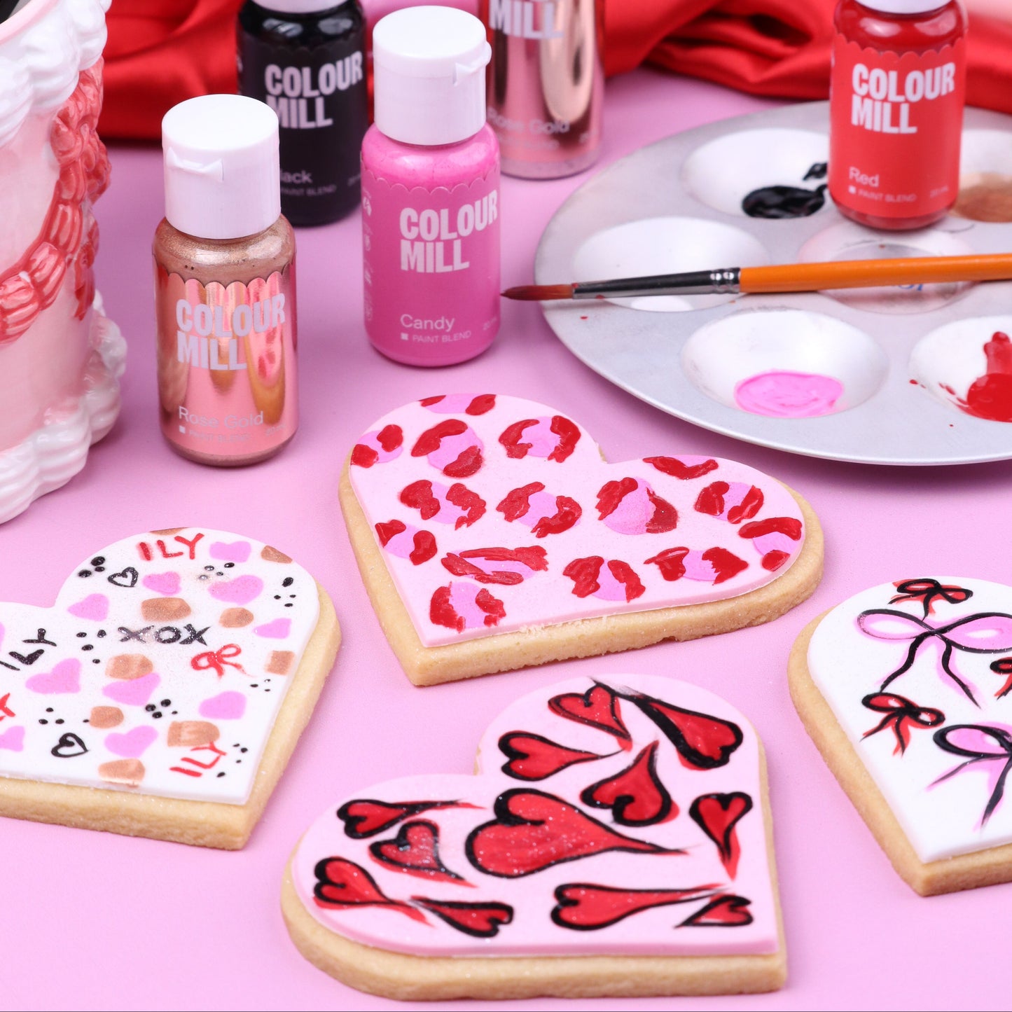 Colour Mill Rose Gold metallic edible paint 