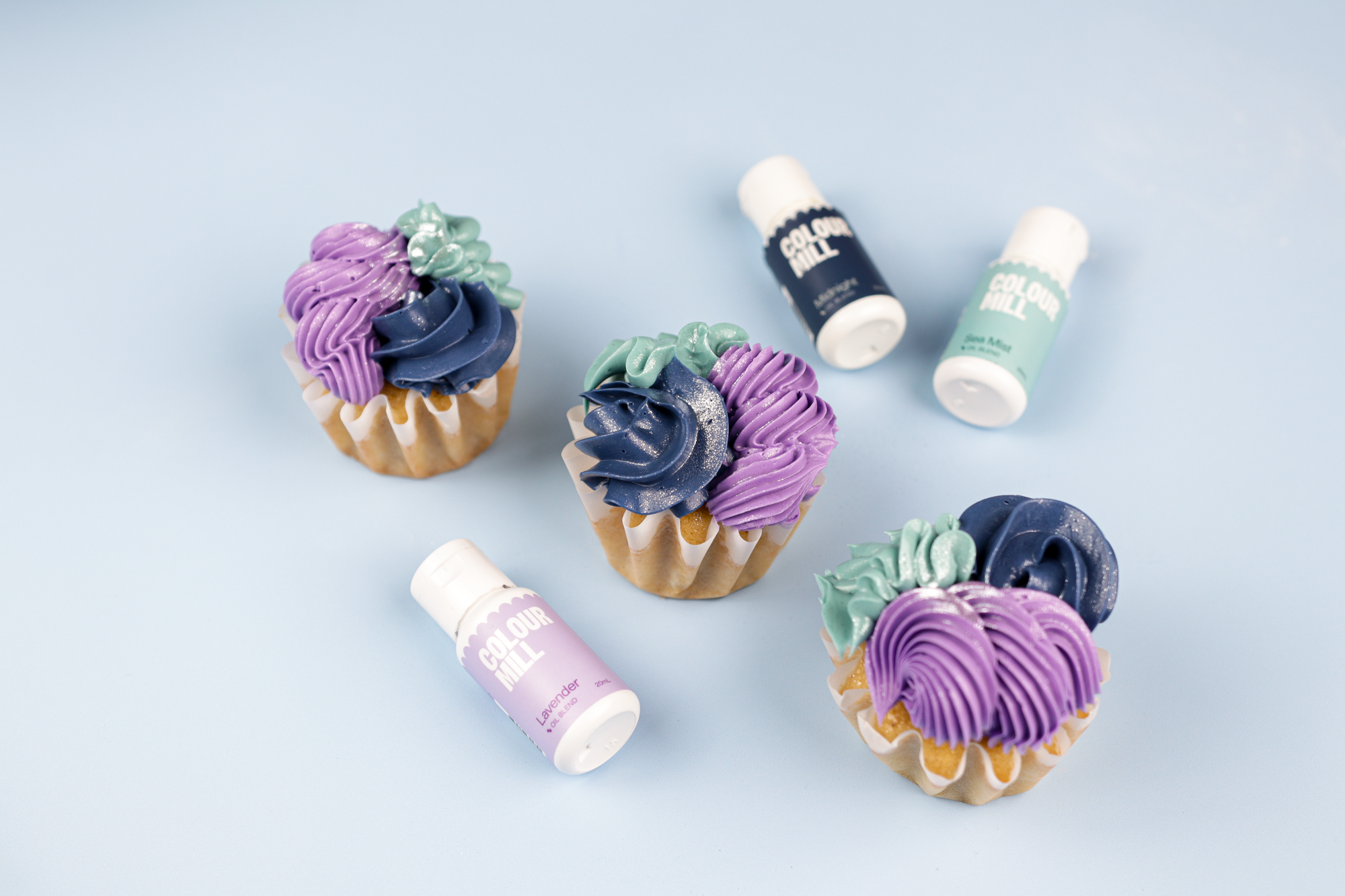 US Trending Trio — Midnight, Sea Mist & Lavender