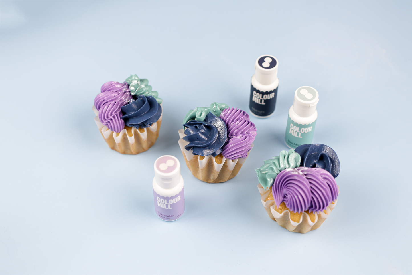 US Trending Trio — Midnight, Sea Mist & Lavender