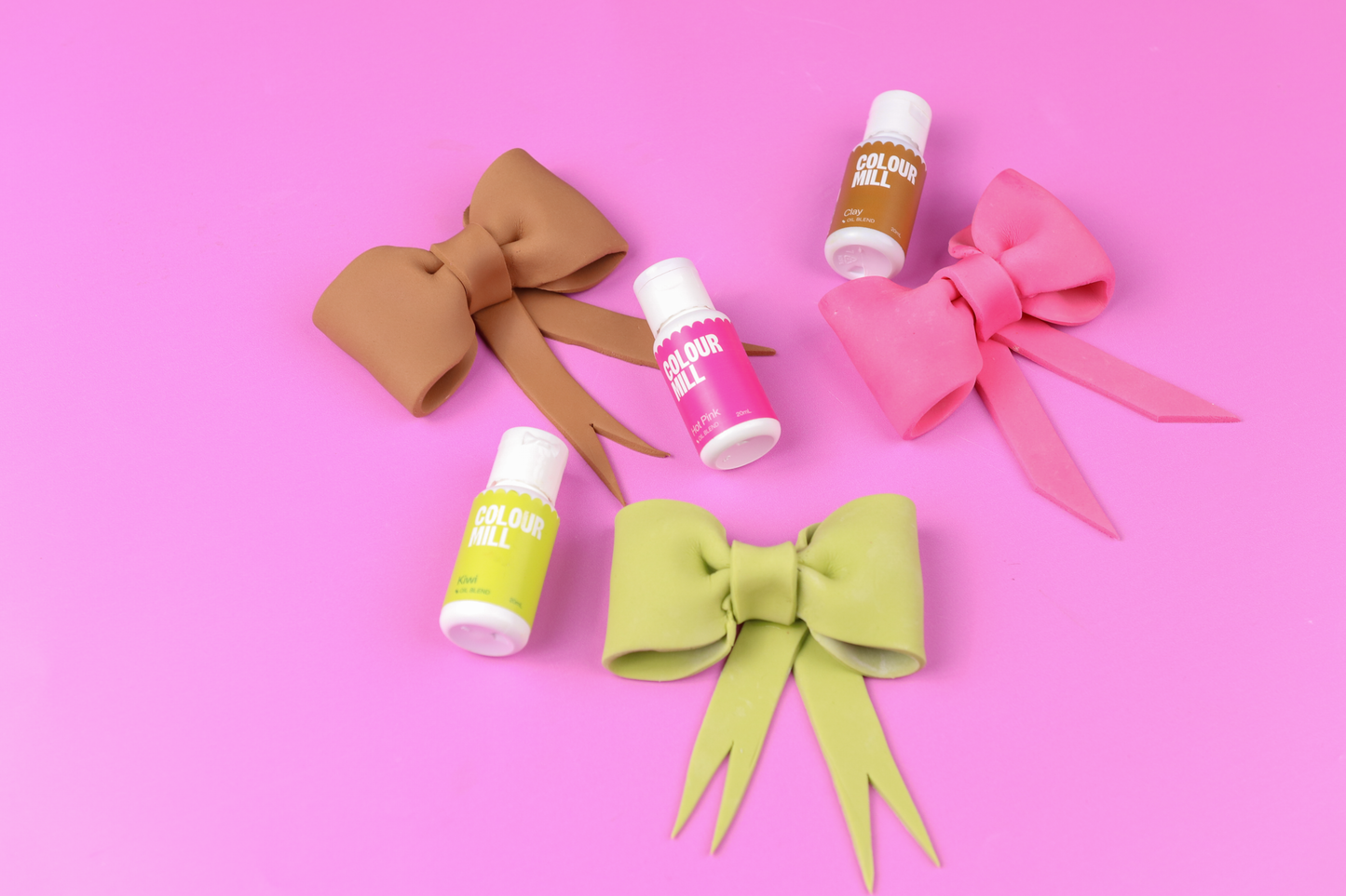 Trending Trio — Hot Pink, Kiwi & Clay