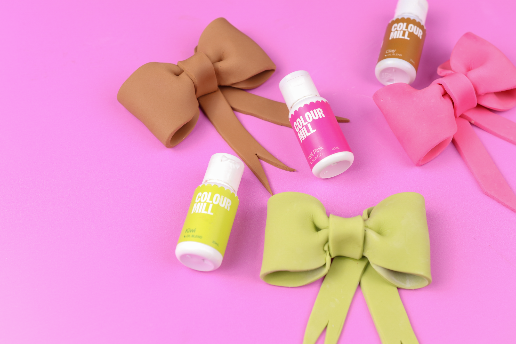 Trending Trio — Hot Pink, Kiwi & Clay