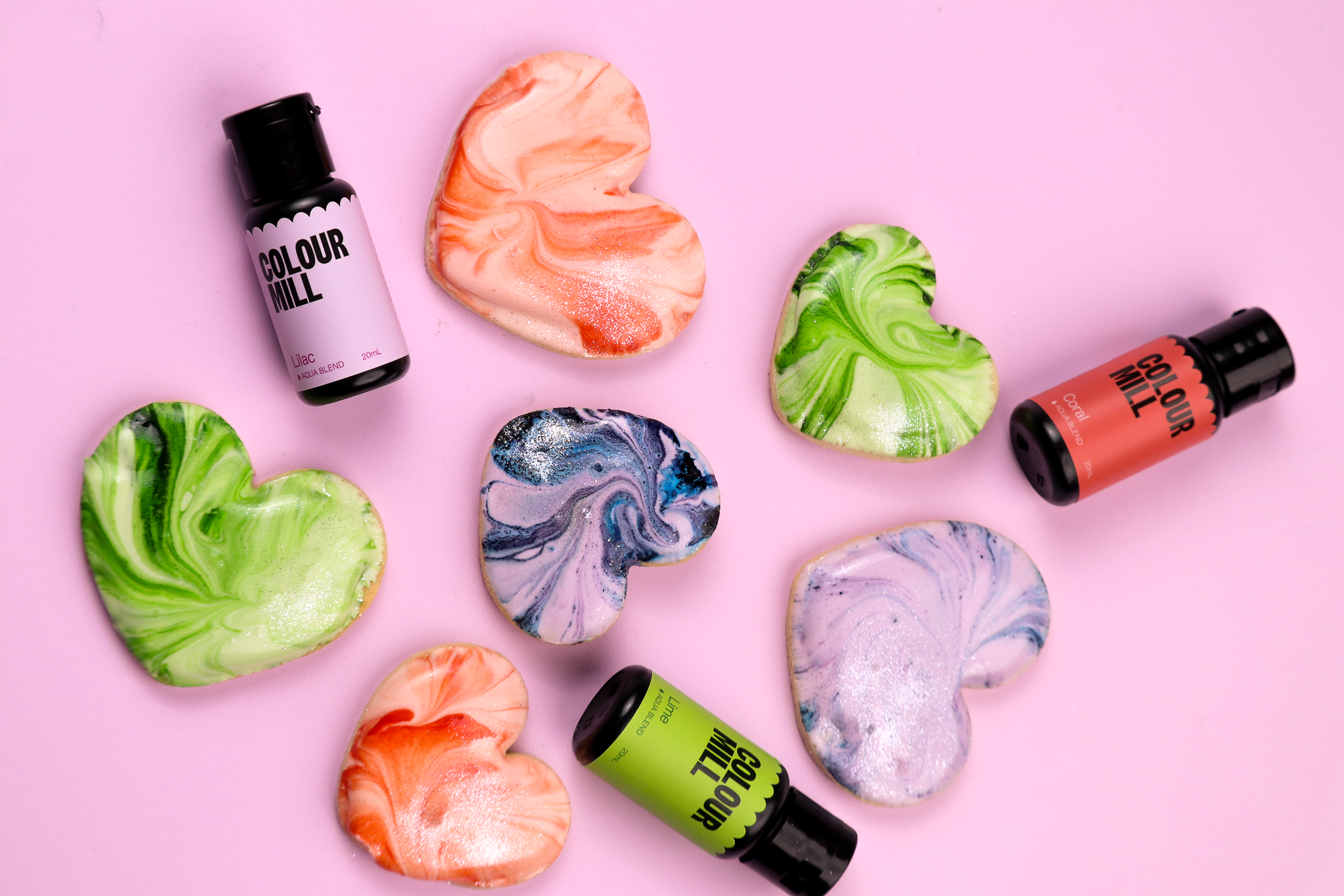 Trending Trio — Lilac, Lime & Coral