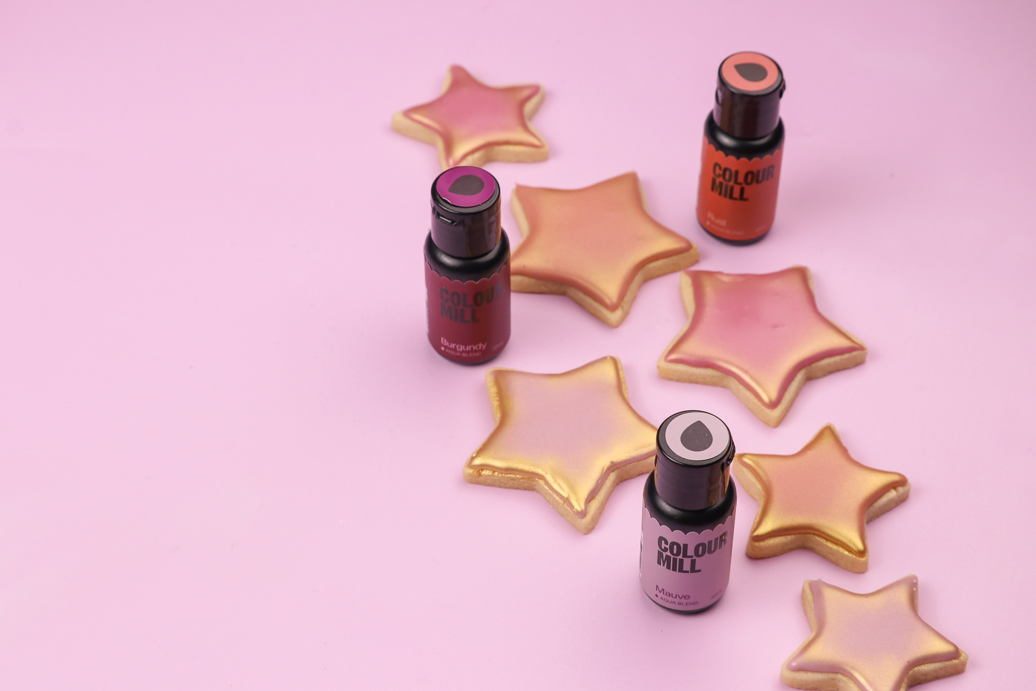 Trending Trio — Mauve, Burgundy & Rust