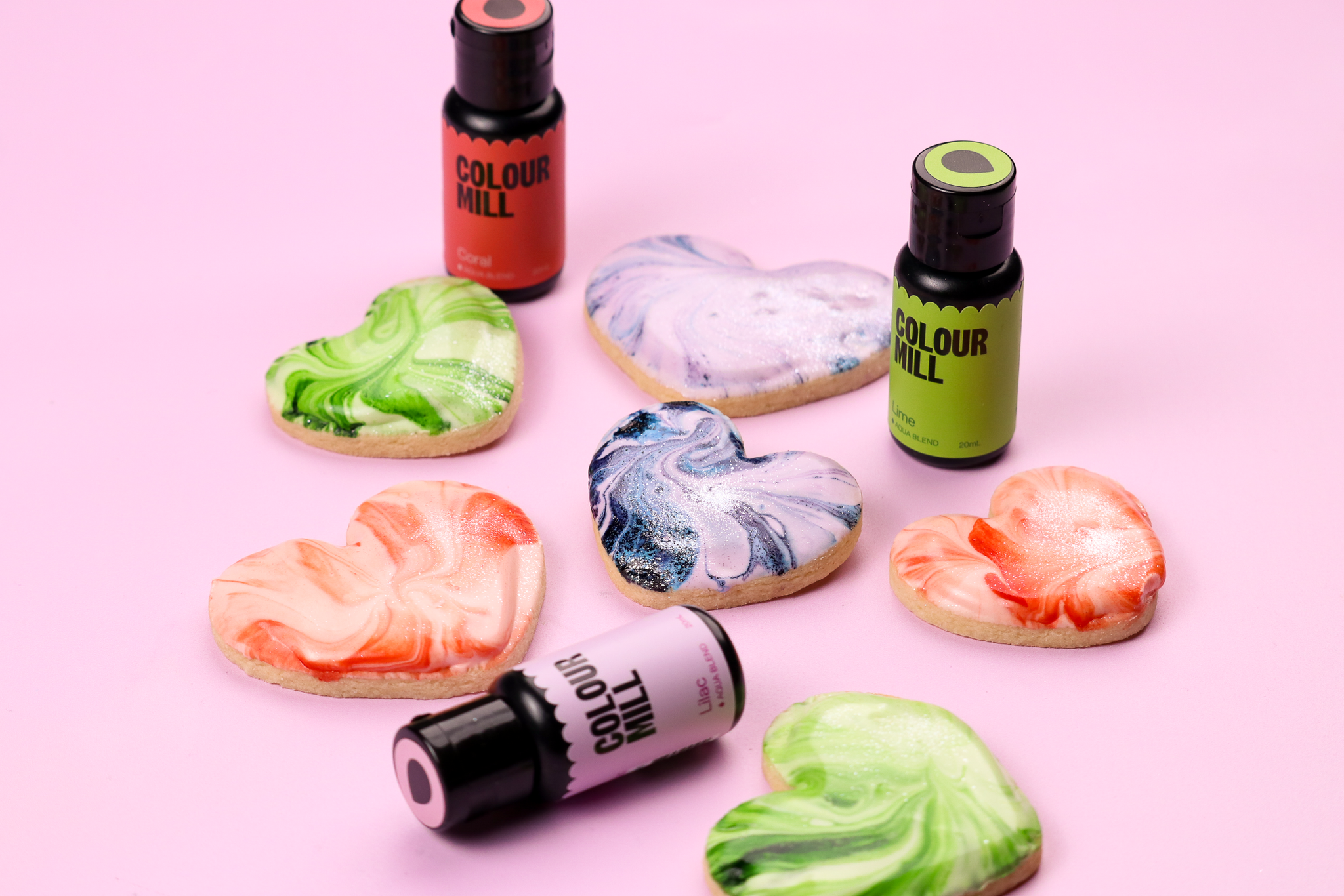 Trending Trio — Lilac, Lime & Coral
