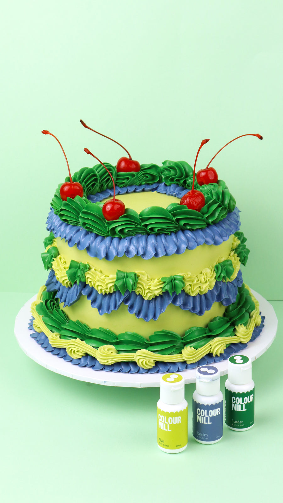 Colour Mill Forest green oil blend oil based food colouring 