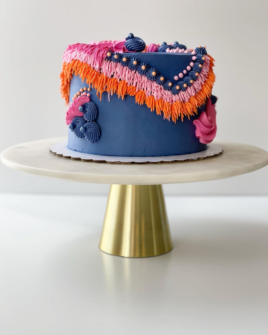 Shaggy Buttercream Cake decorated by Alex La Rosa 