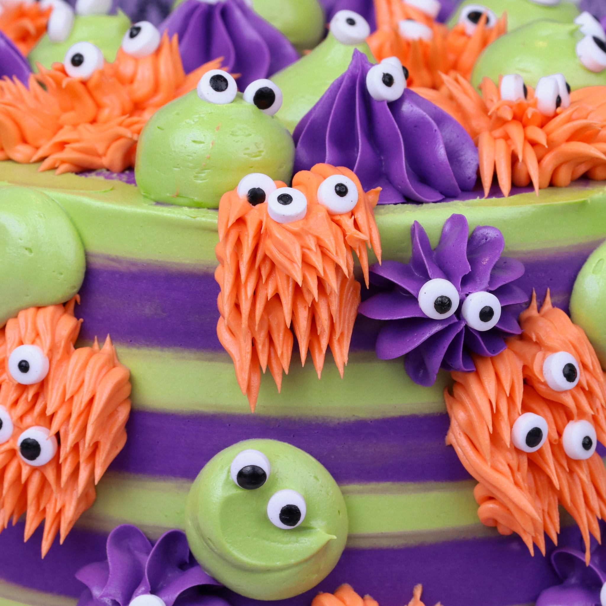 Colour Mill Halloween Trending Trio with Lime, Purple and Orange food colouring.