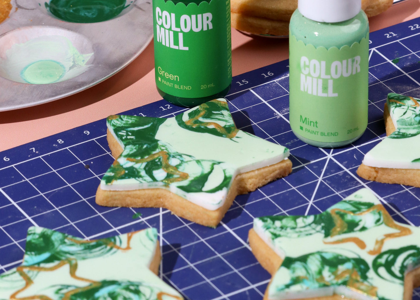 Trending Trio — Green, Mint & 24 Karat