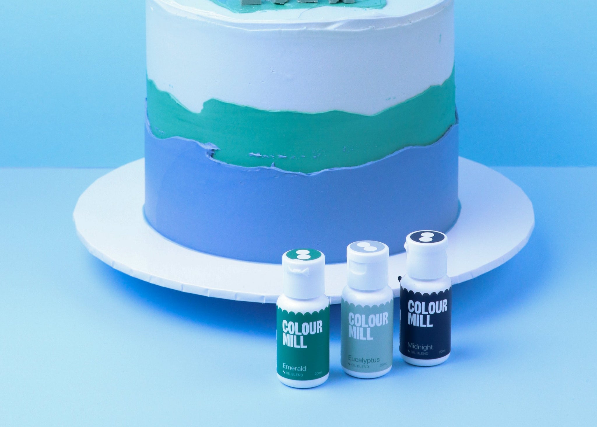Trending Trio  Emerald, Eucalyptus & Midnight