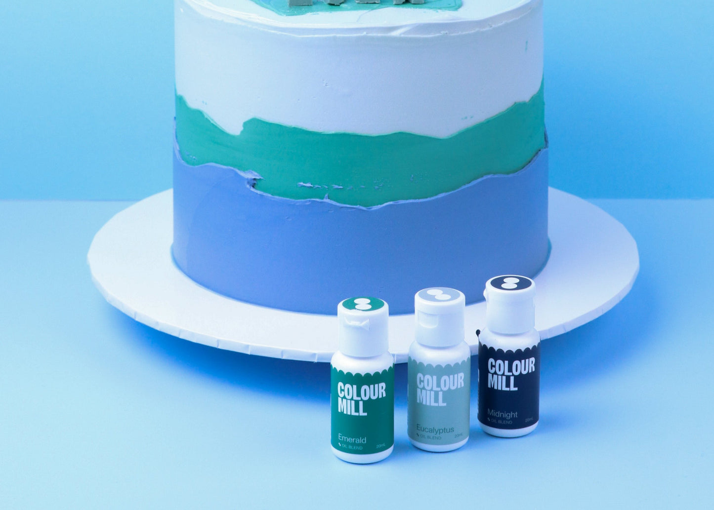Trending Trio  Emerald, Eucalyptus & Midnight