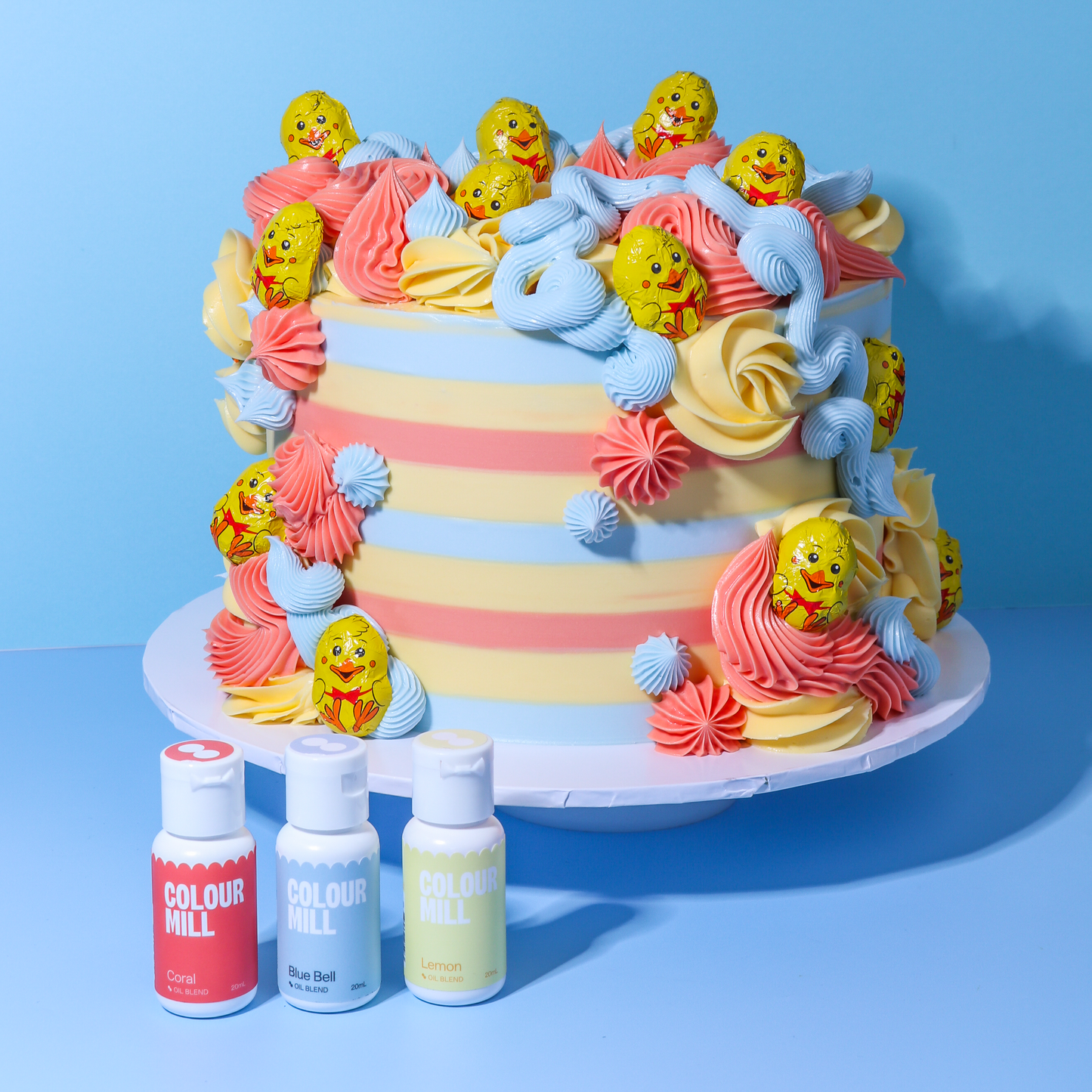 EU Trending Trio — Coral, Blue Bell & Lemon