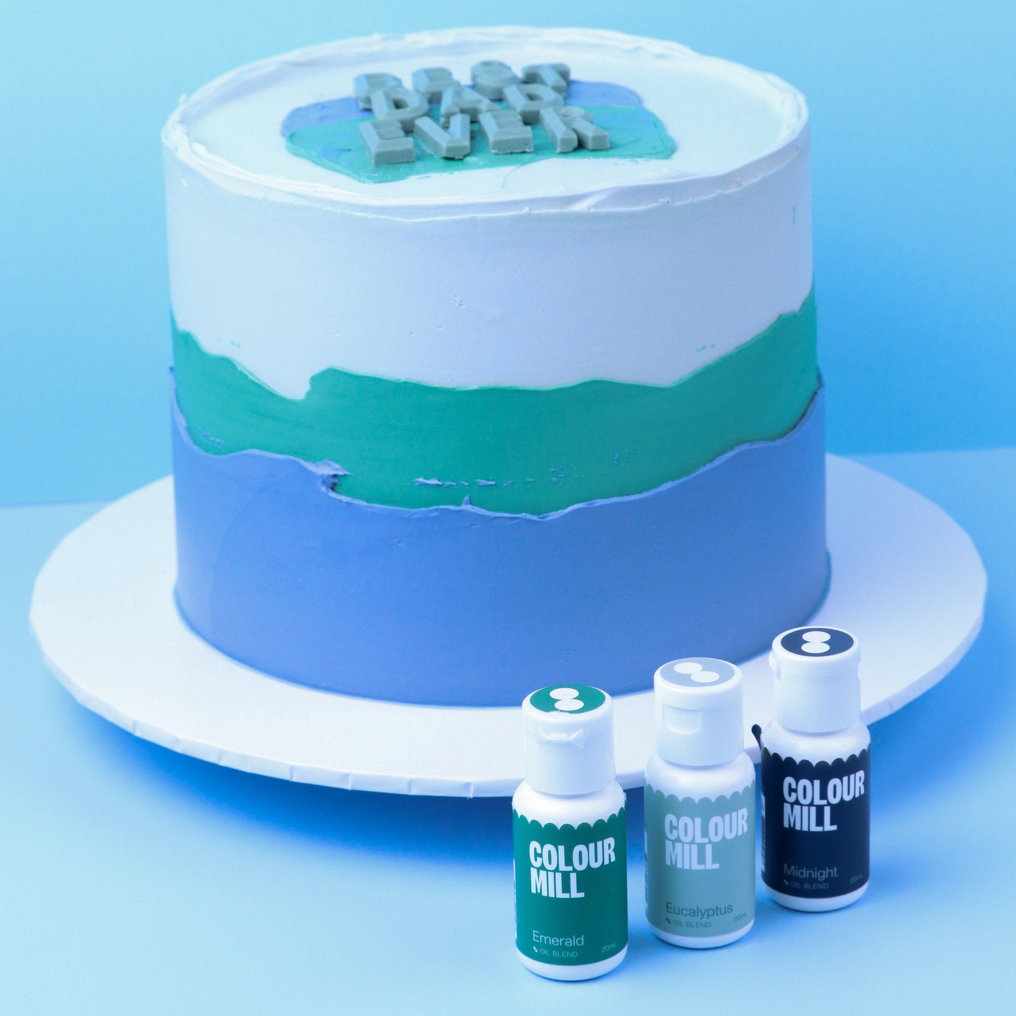 Trending Trio  Emerald, Eucalyptus & Midnight