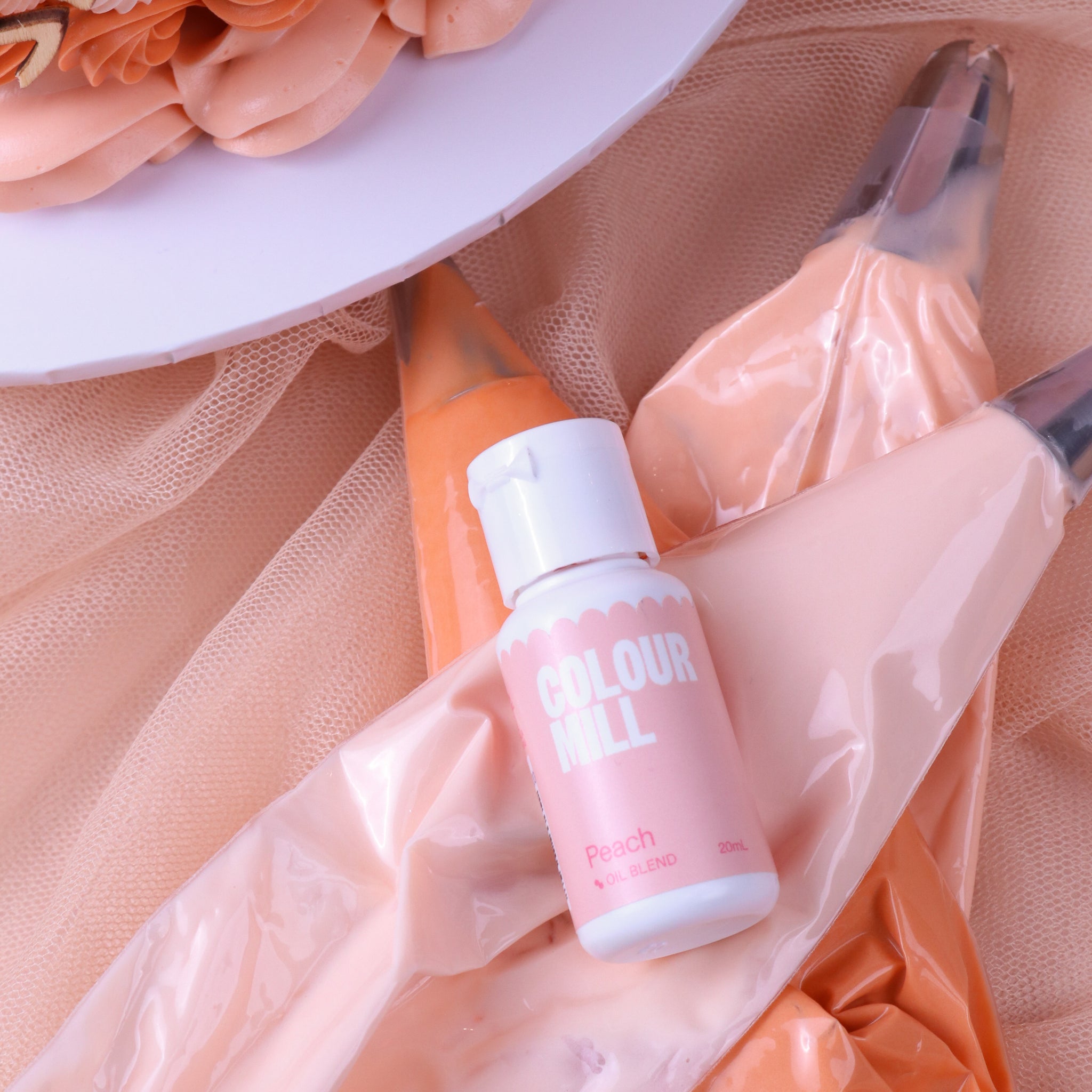 Peach Oil Blend Colour Mill food colouring 