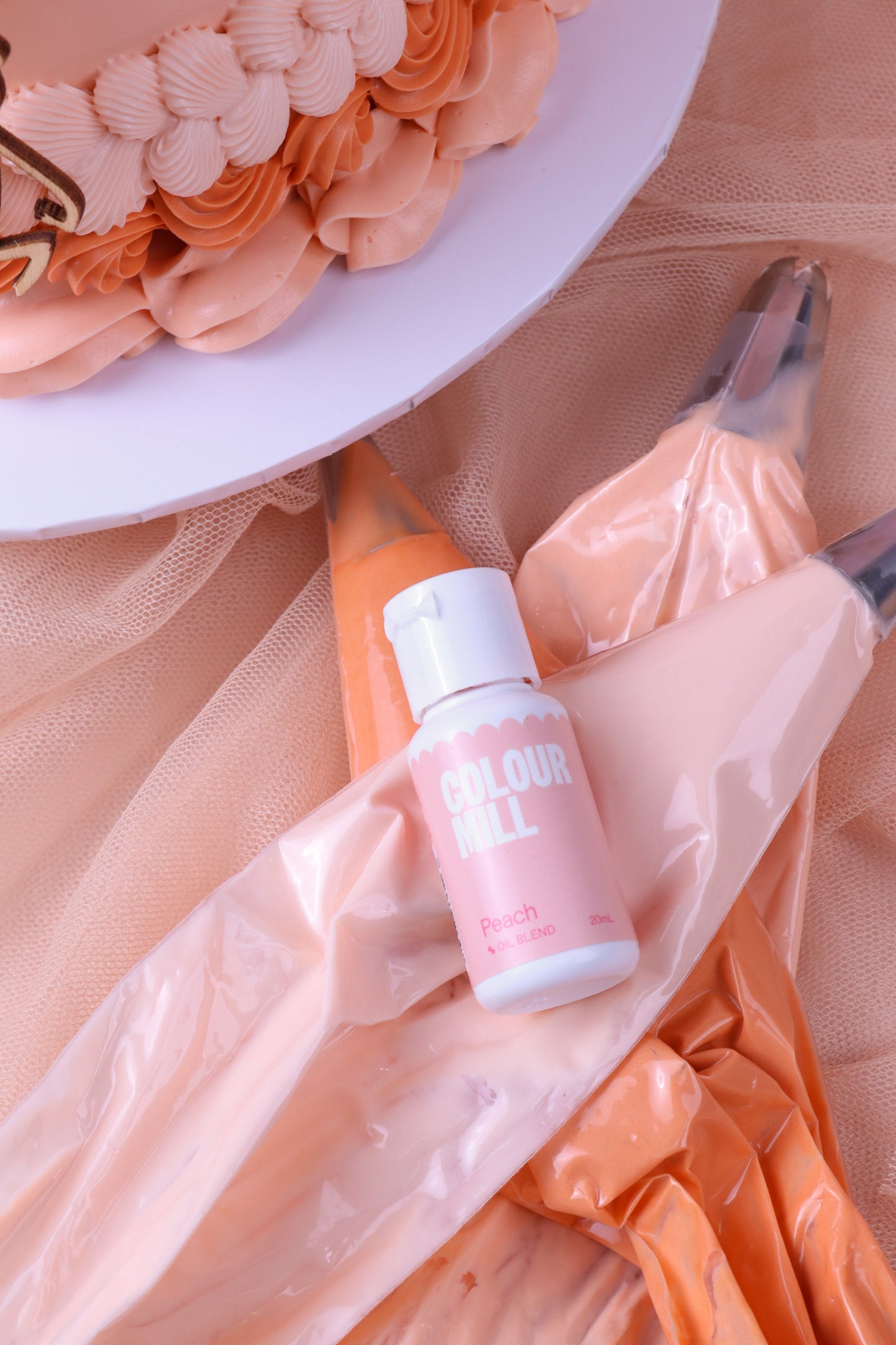 Peach Oil Blend Colour Mill food colouring 