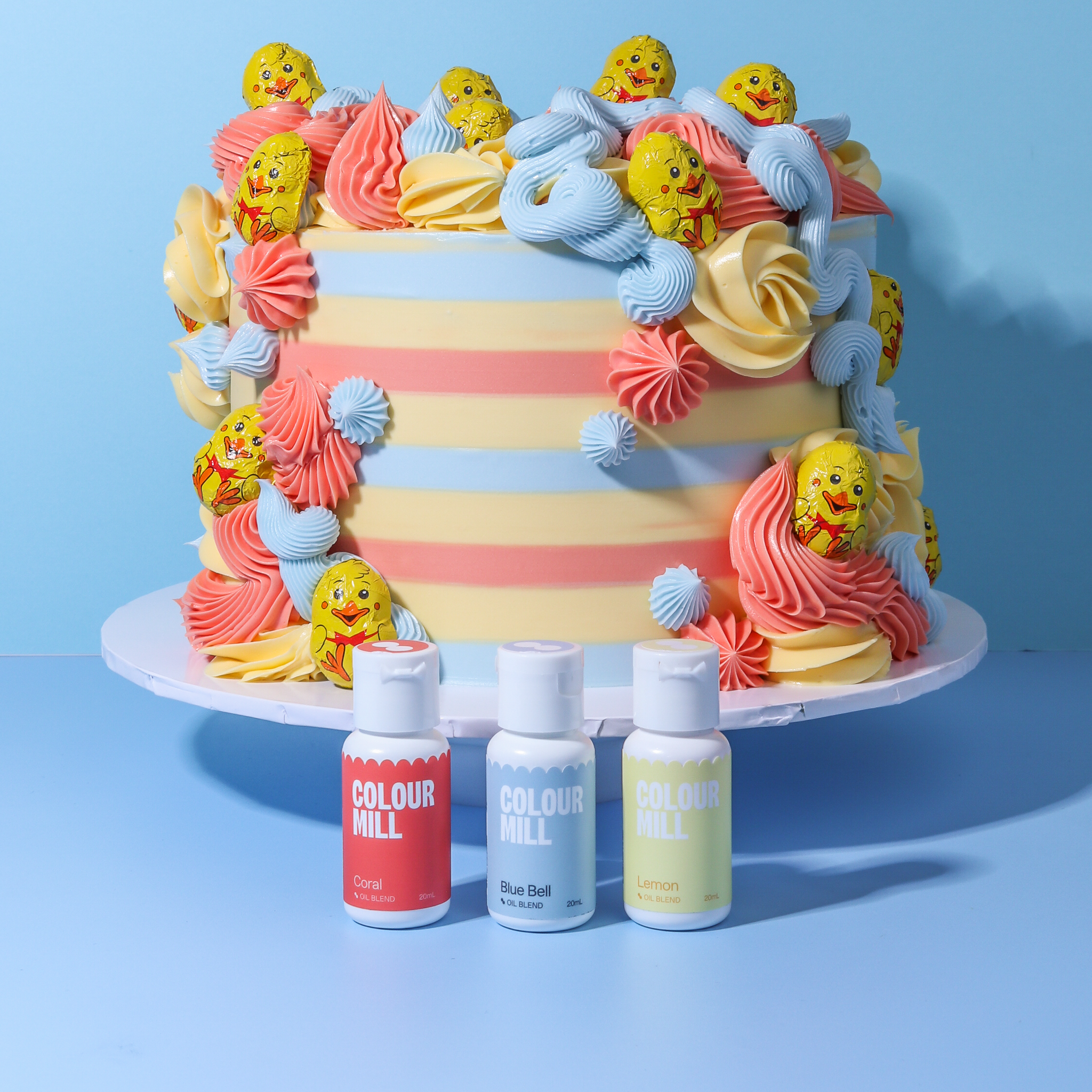 EU Trending Trio — Coral, Blue Bell & Lemon