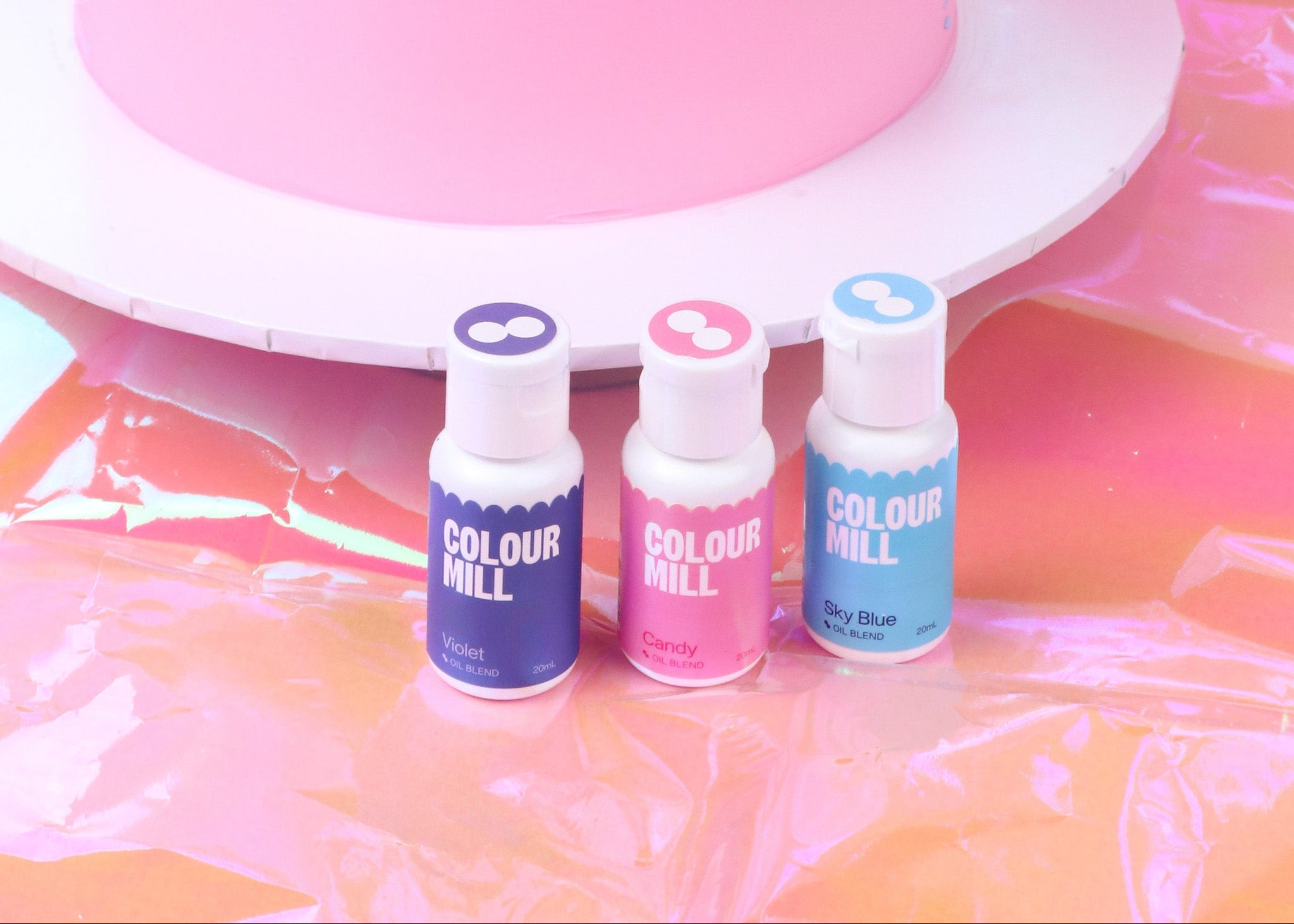 Trending Trio — Violet, Candy & Sky Blue