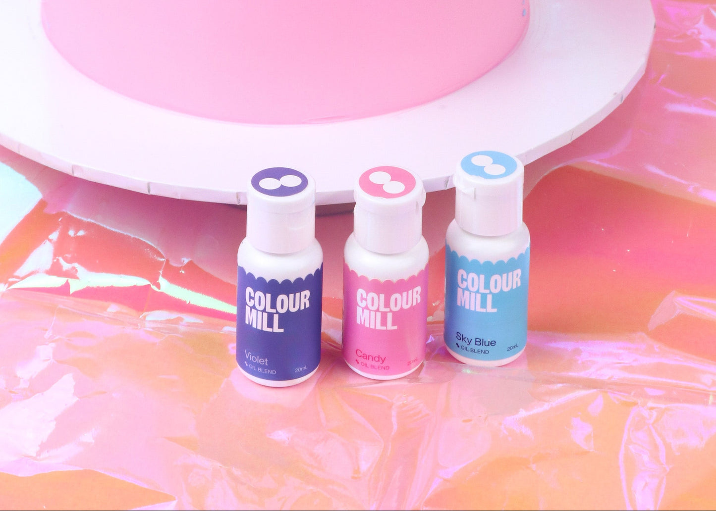 Trending Trio — Violet, Candy & Sky Blue