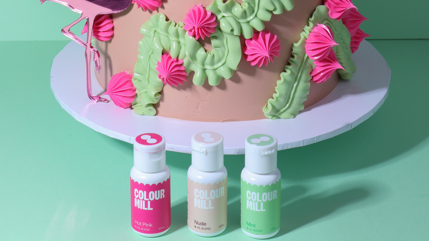 Trending Trio — Mint, Hot Pink & Nude