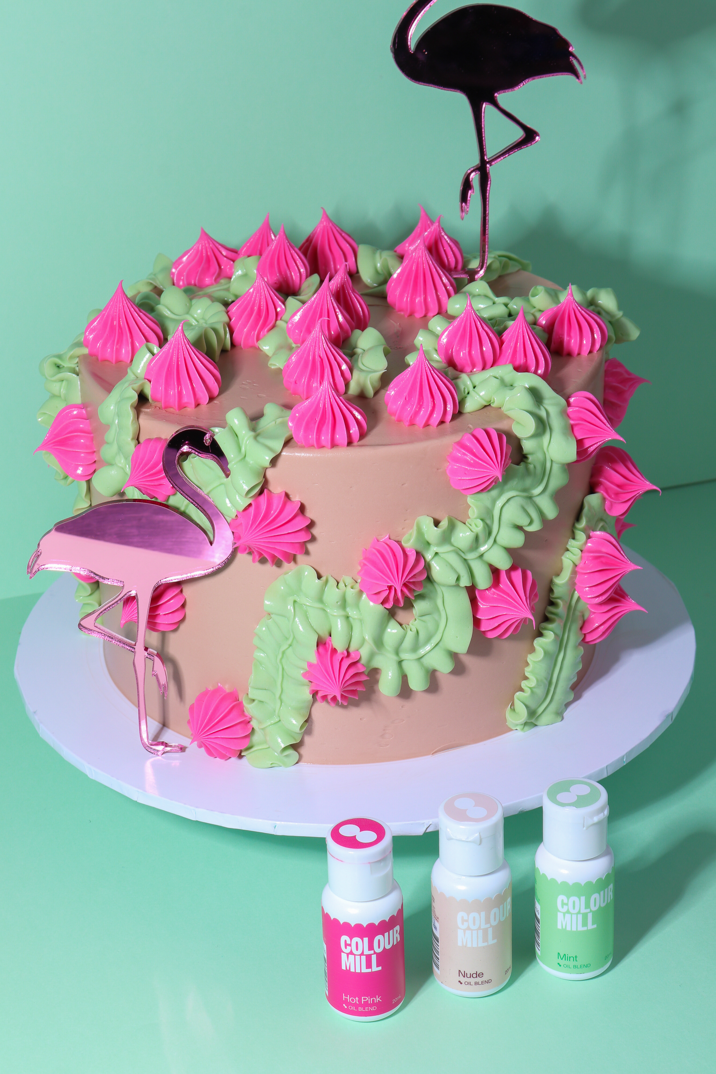 Trending Trio — Mint, Hot Pink & Nude