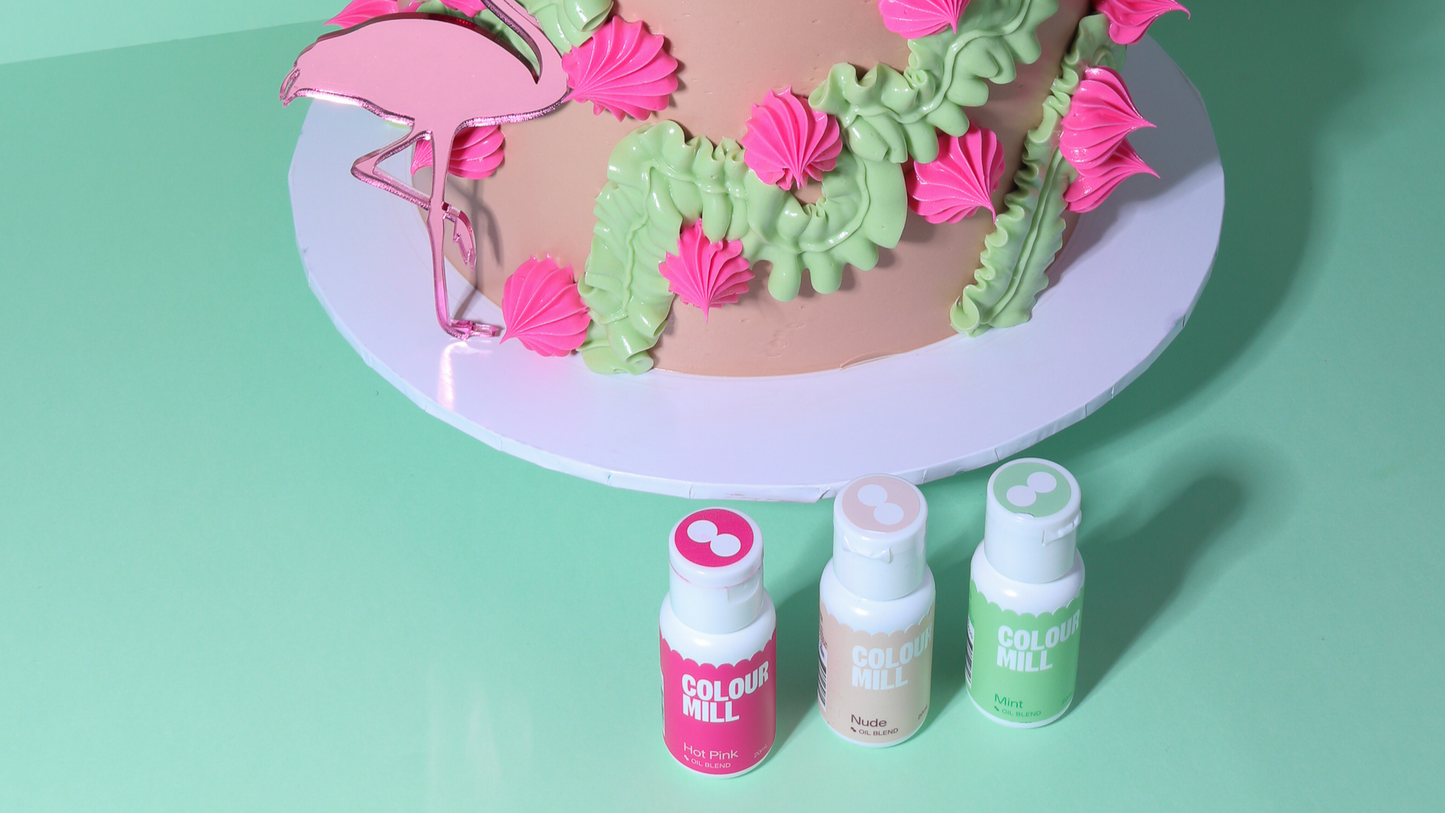 Trending Trio — Mint, Hot Pink & Nude