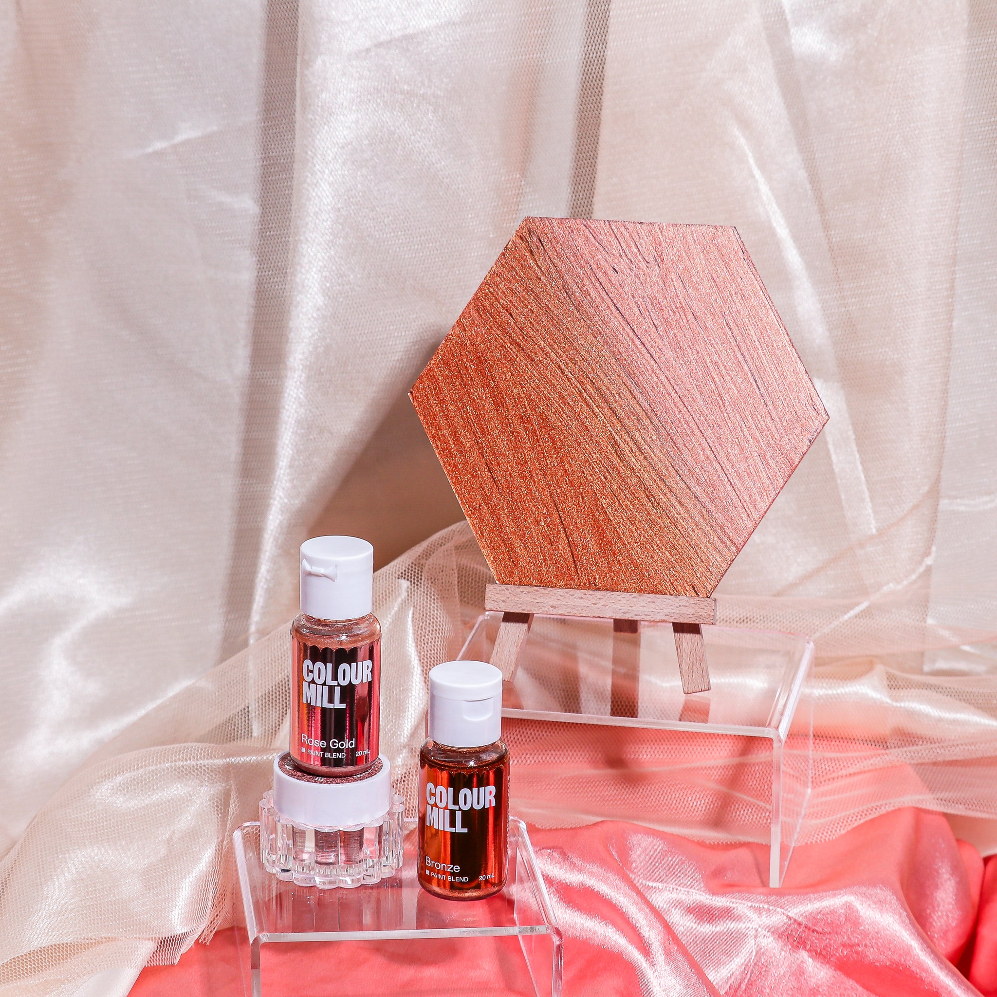 Rose Gold - Metallic Paint Blend