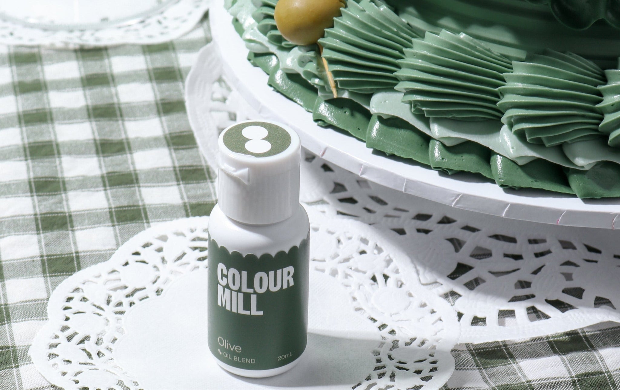 Colour Mill Oil Blend oil-based food colouring Olive