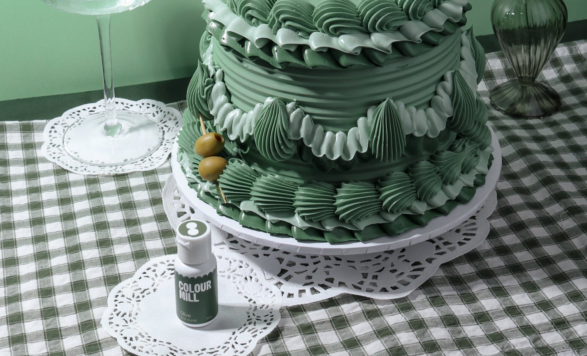 Colour Mill Oil Blend oil-based food colouring Olive