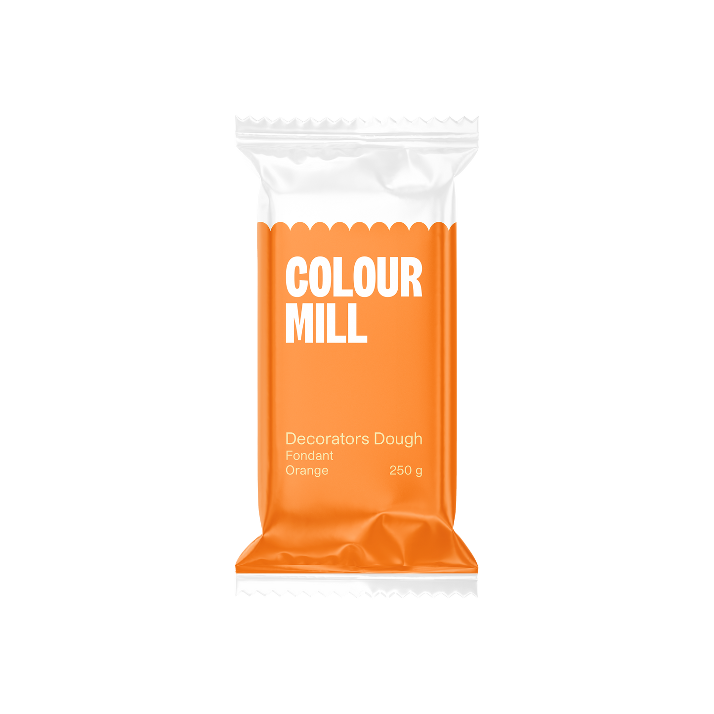Colour Mill Orange Decorators Dough pre-coloured fondant